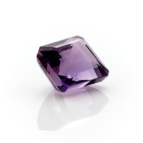 Step Cut Amethyst 9.14 CT