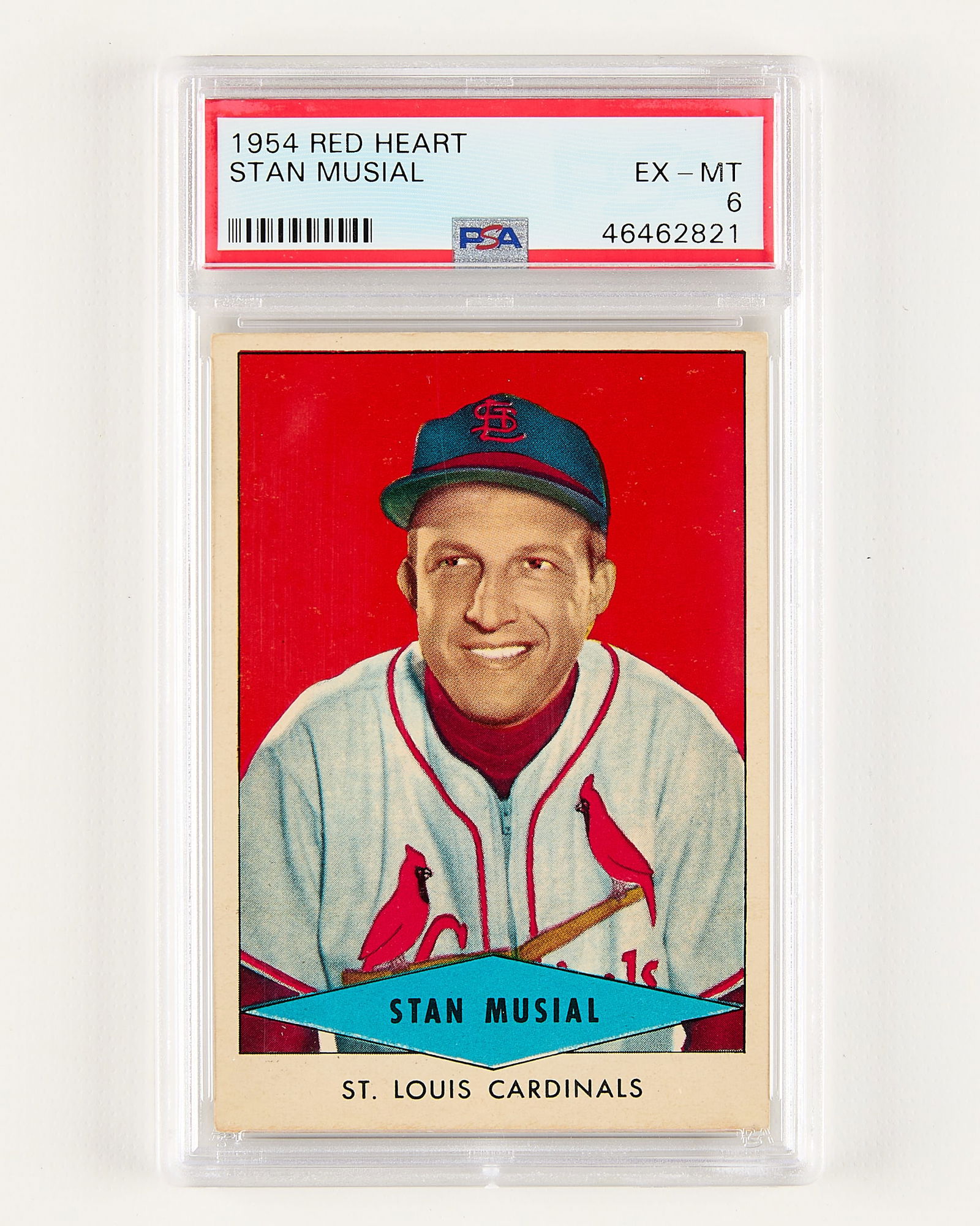 1954 Red Heart Stan Musial PSA 6 (1 of 2)