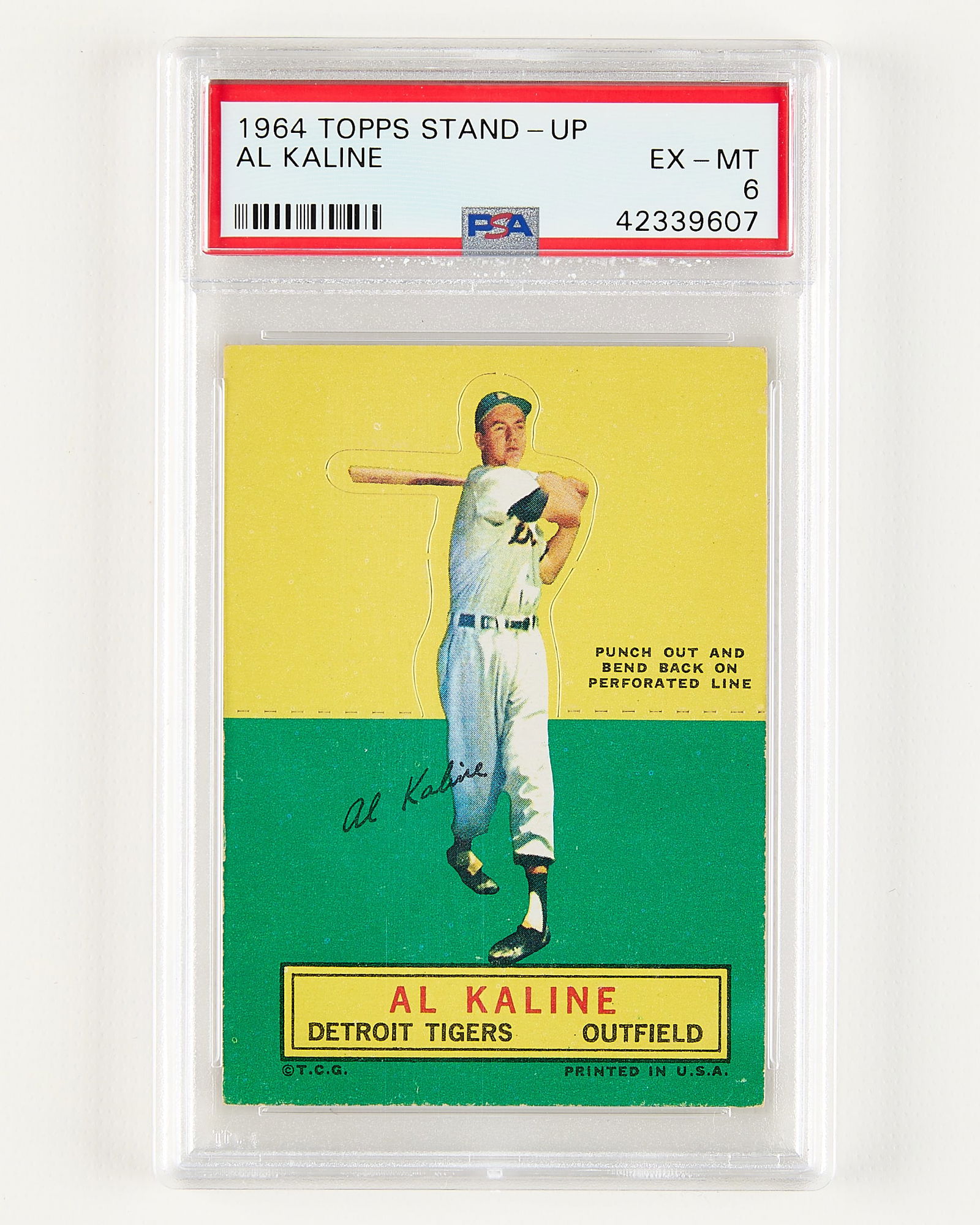 1964 Topps Stand-Up Al Kaline PSA 6 (1 of 2)