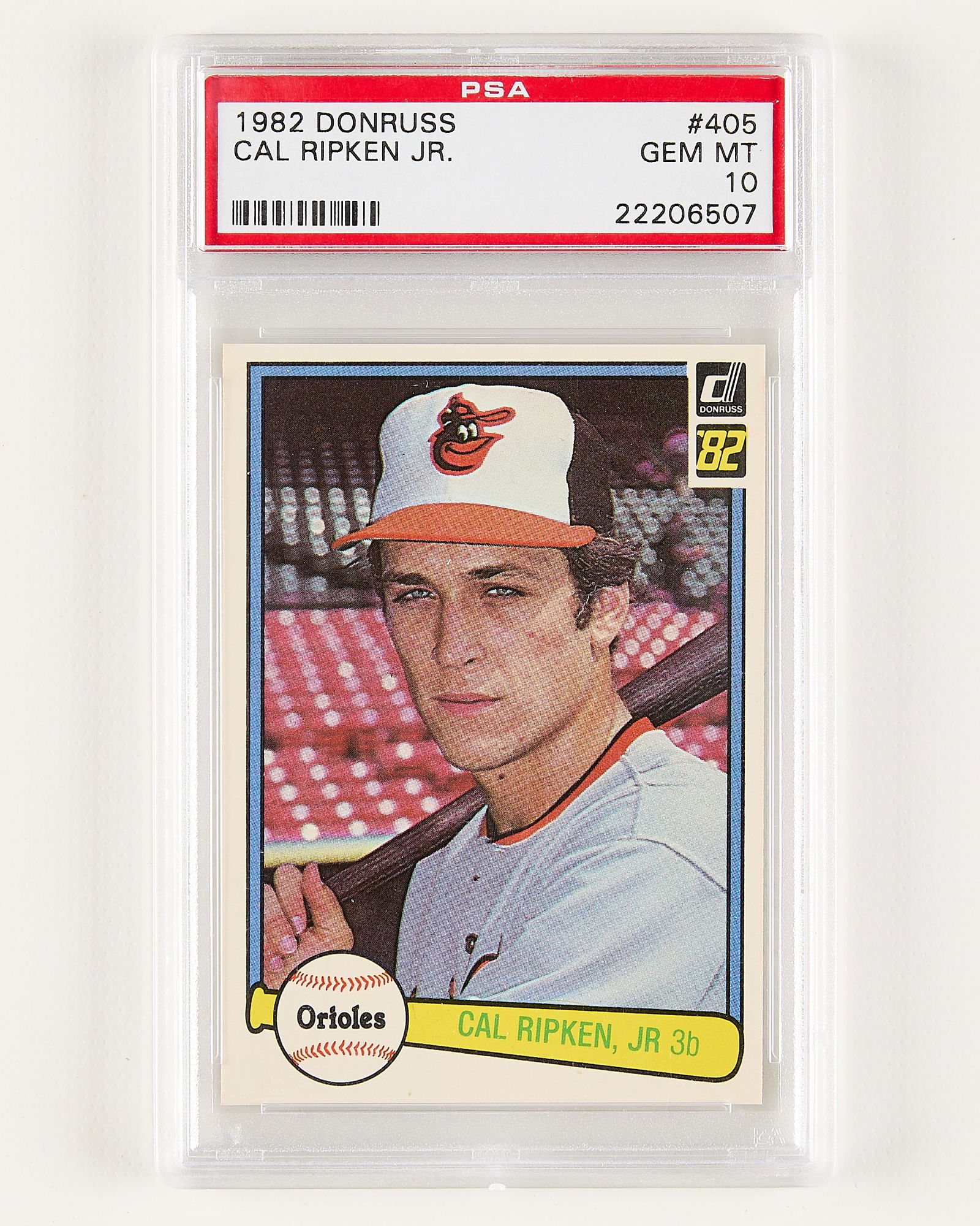 1982 Donruss Cal Ripken Jr Rookie PSA 10 (1 of 2)