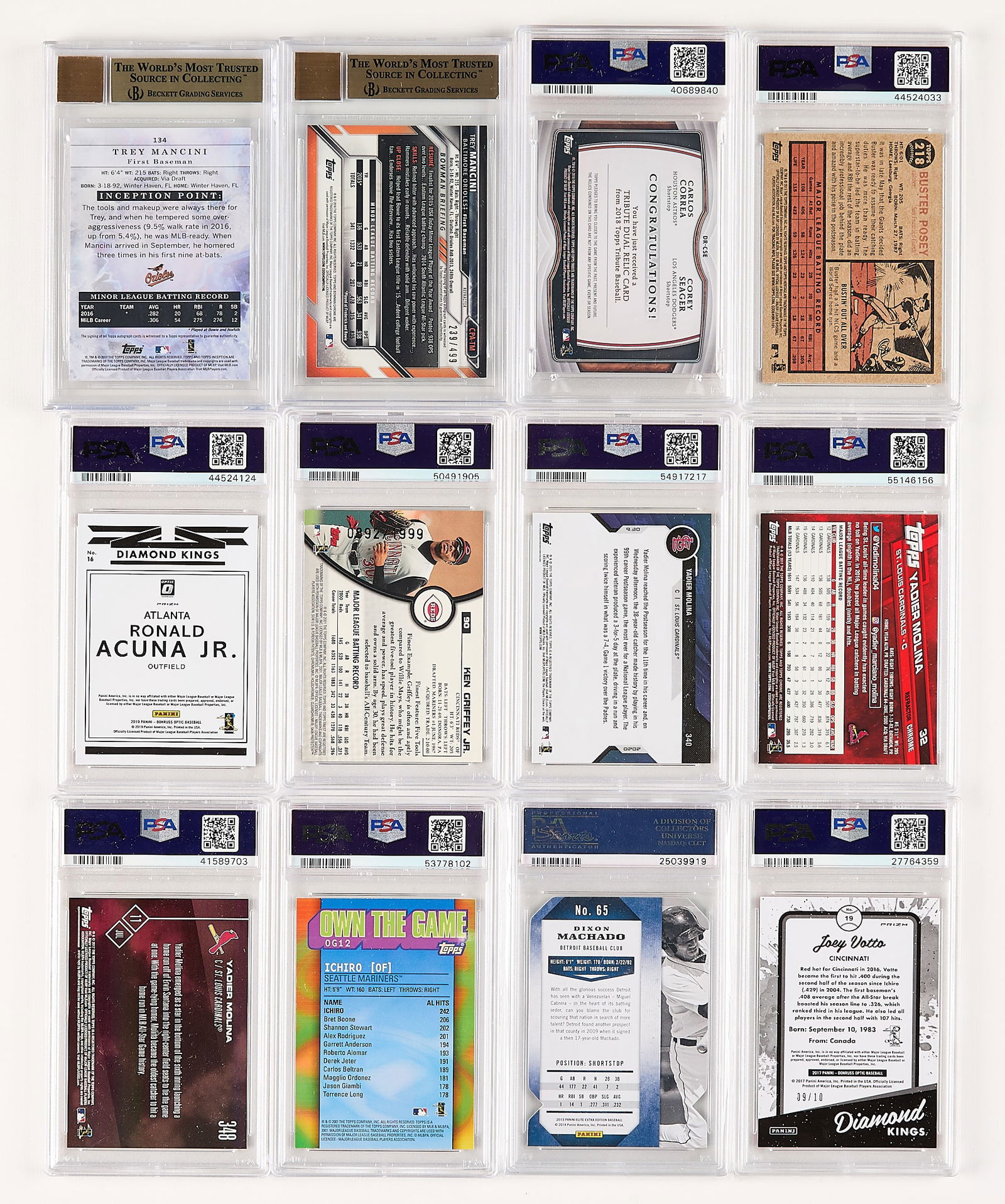 12 2000s Graded Auto Patch Dual Cards - 2