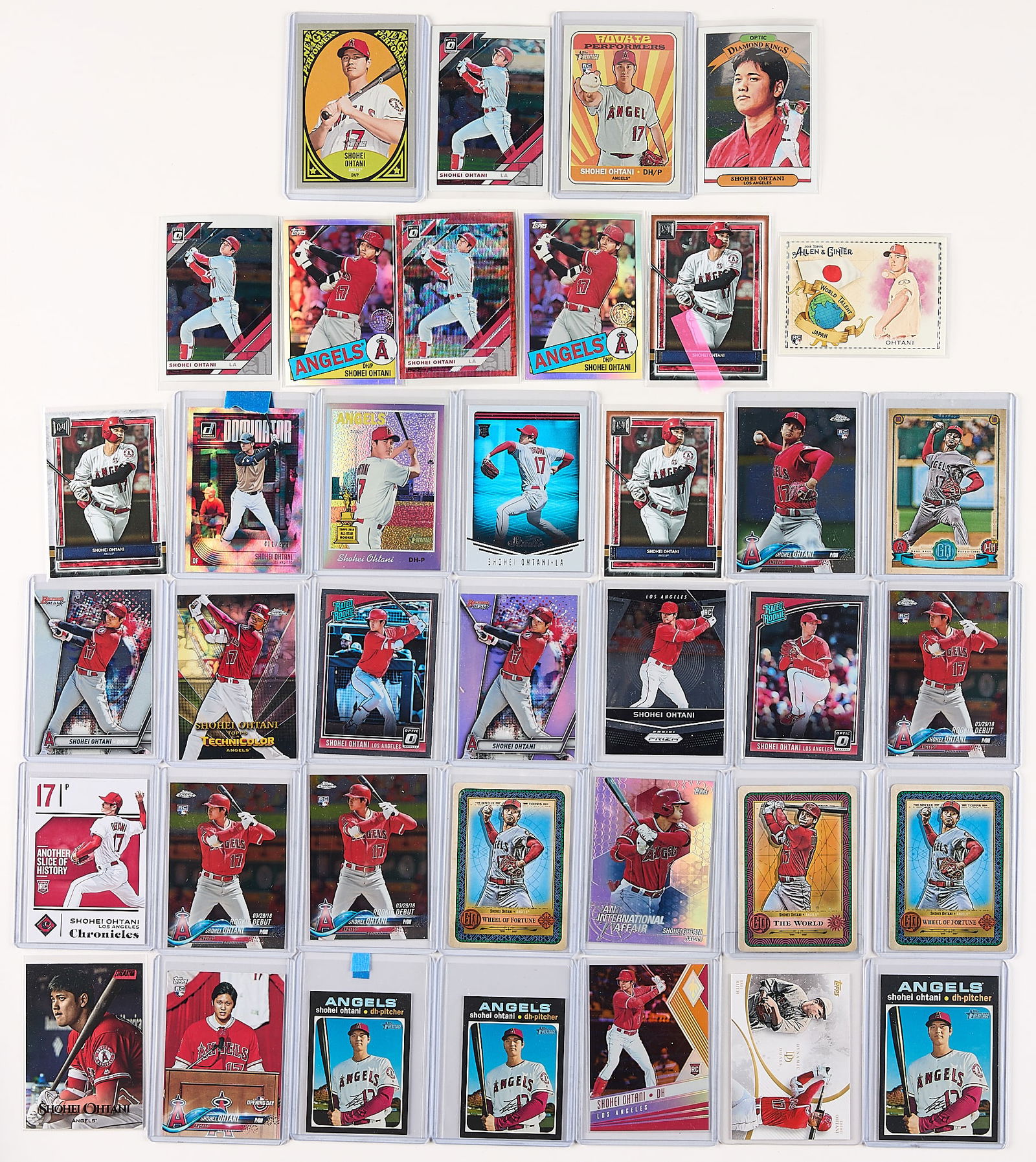 37 Shohei Ohtani Angels Baseball Cards (1 of 6)