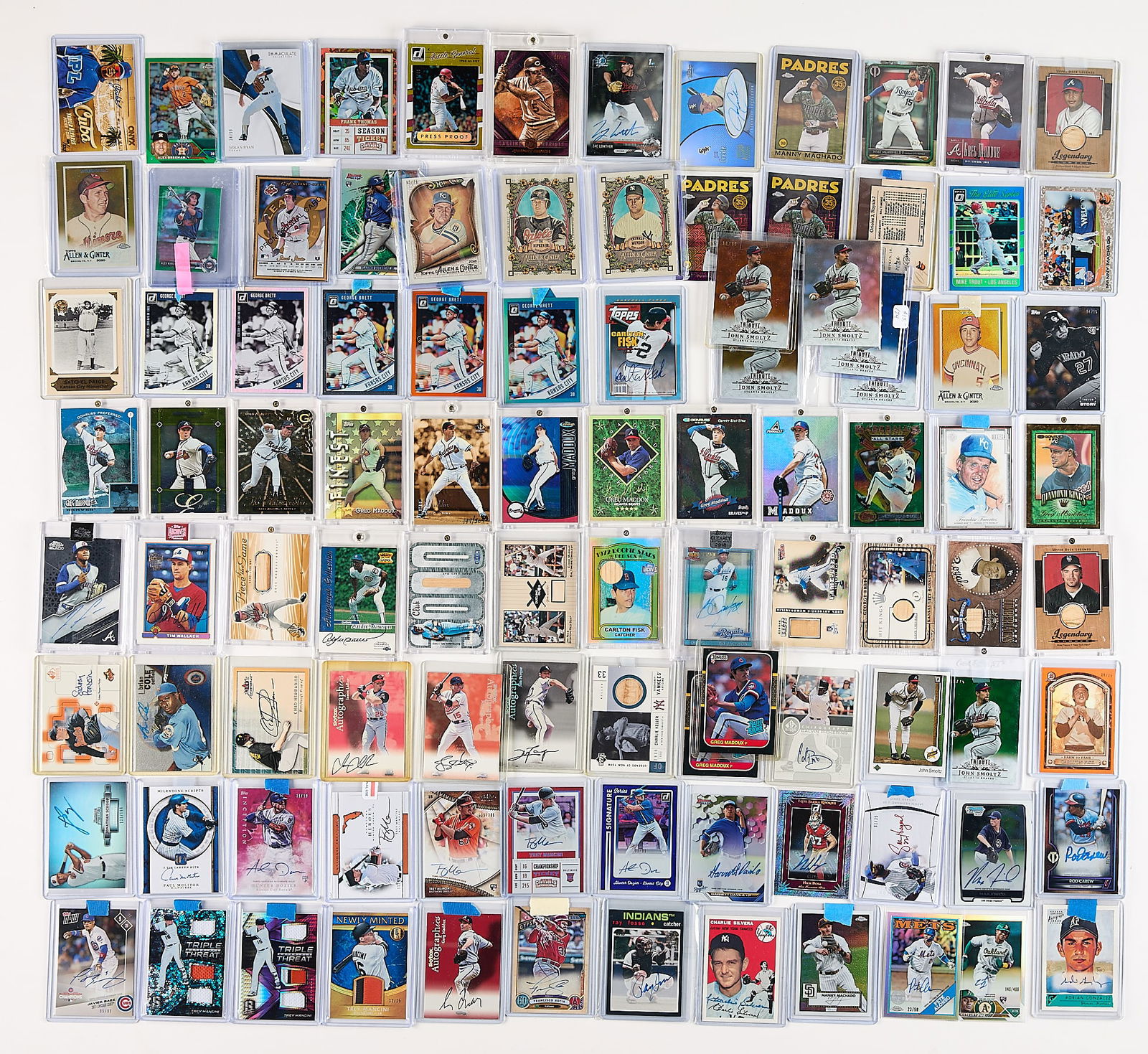 Approx. 185 Auto/Relic Baseball Cards (1 of 12)