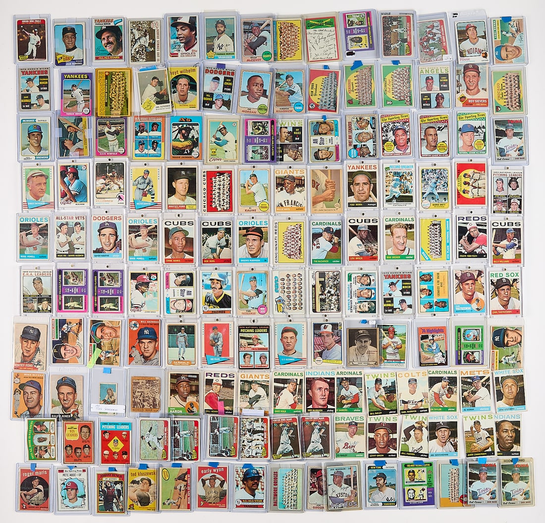 Approx. 276 1950s-80s Baseball Cards Incl. HOF (1 of 12)