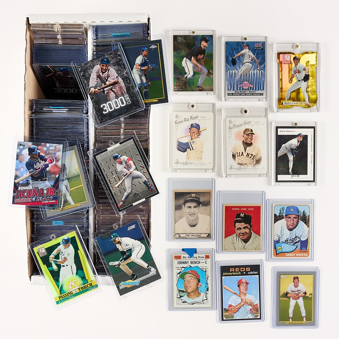 Approx. 281 Cards Incl. Judge & Jeter RC & HOF (1 of 3)