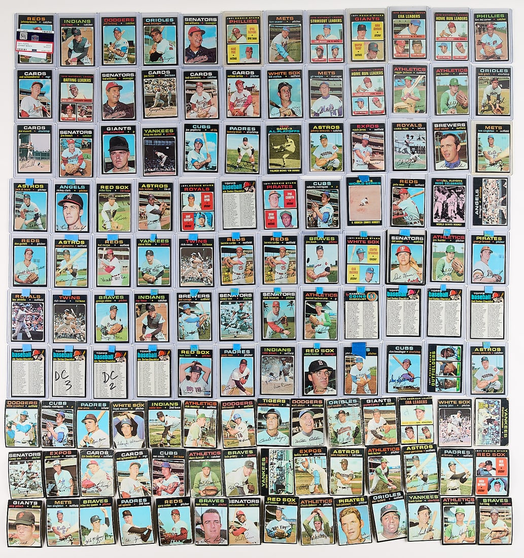 Collection Baseball Cards - 1971 Topps, Kellogg Holos (1 of 20)