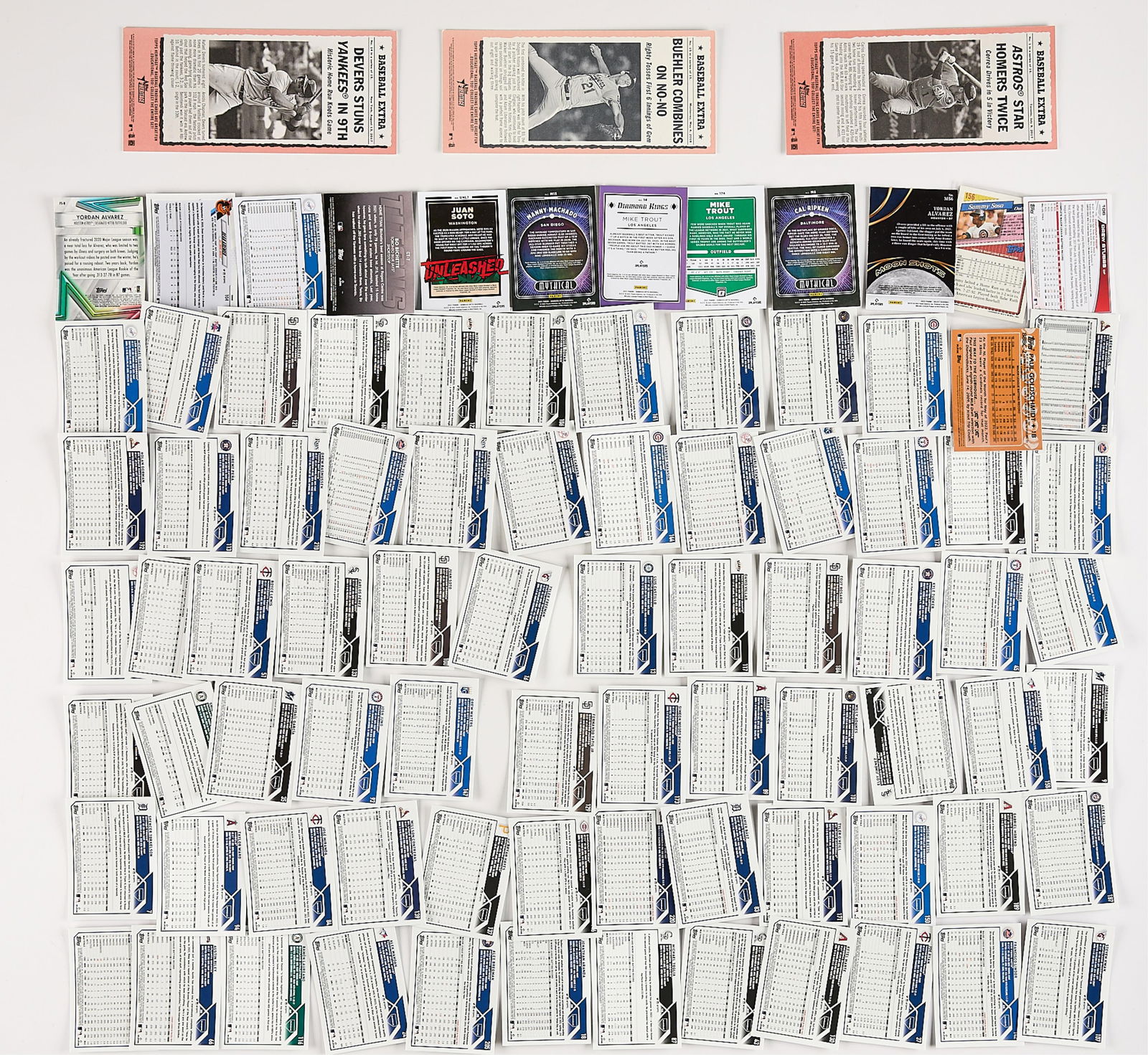 Large Group Assorted Baseball Cards - 6