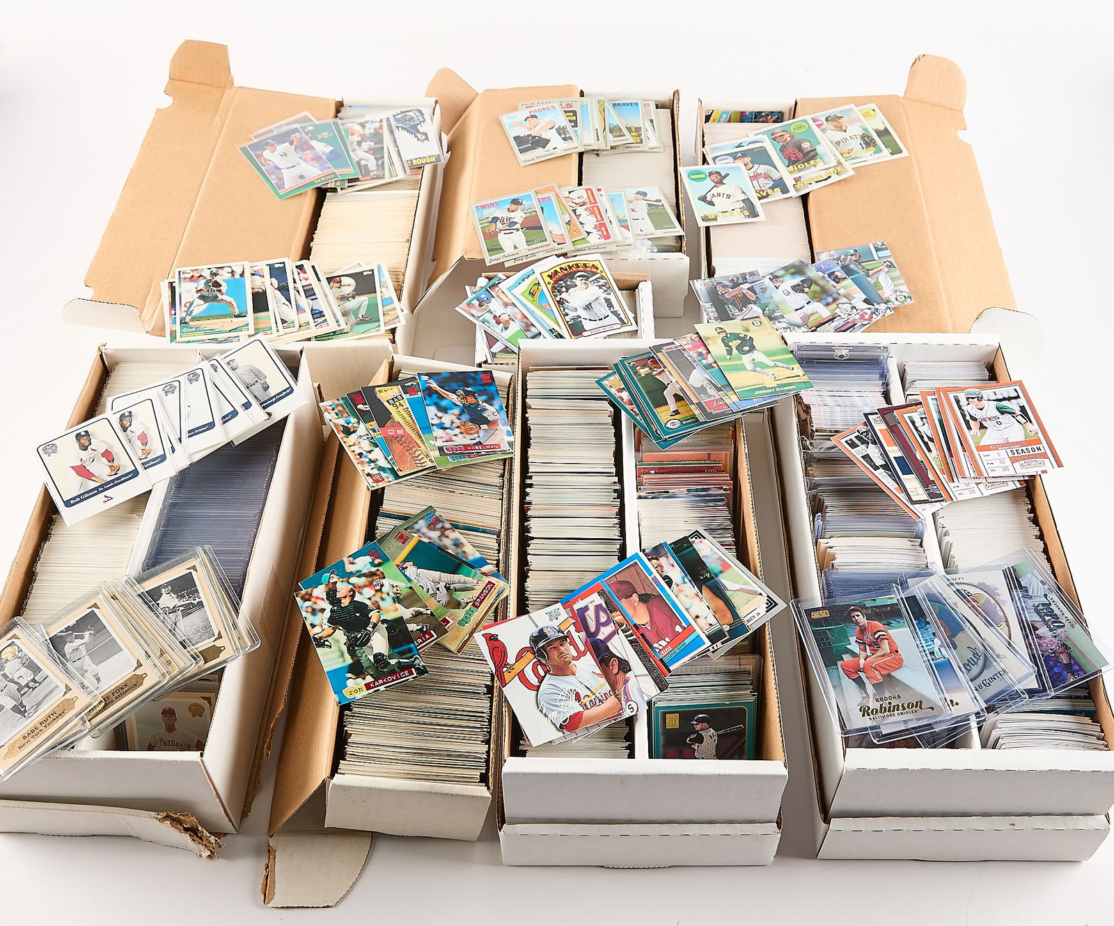 Large Collection Assorted Baseball Cards - 2