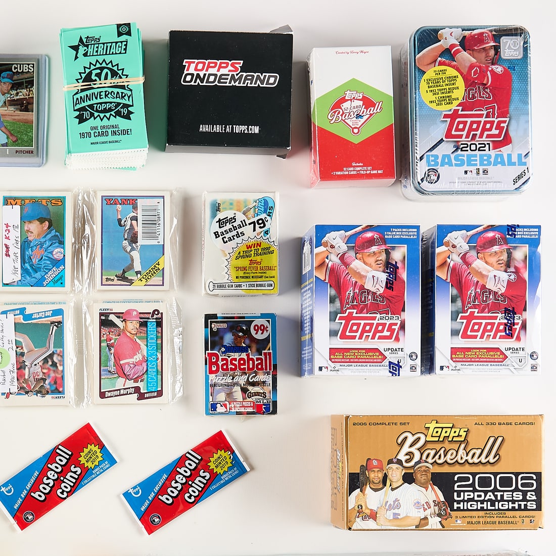 Large Group Unopened Baseball Cards - 5