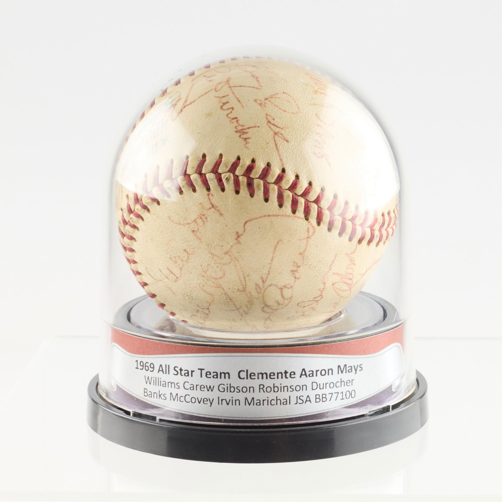 1969 All Star Team Signed Baseballs HOF JSA (1 of 5)