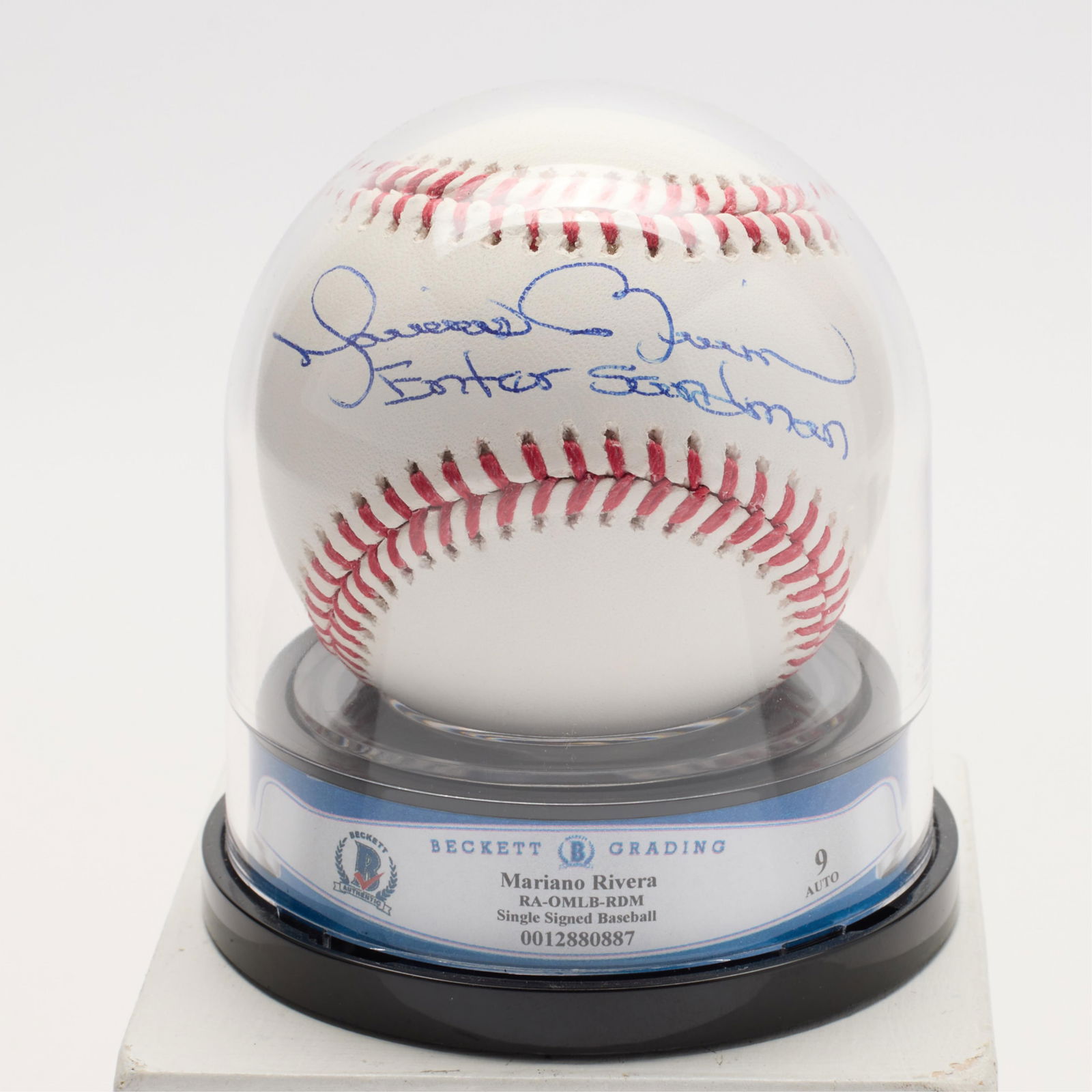 Mariano Rivera Signed Baseball Beckett (1 of 1)