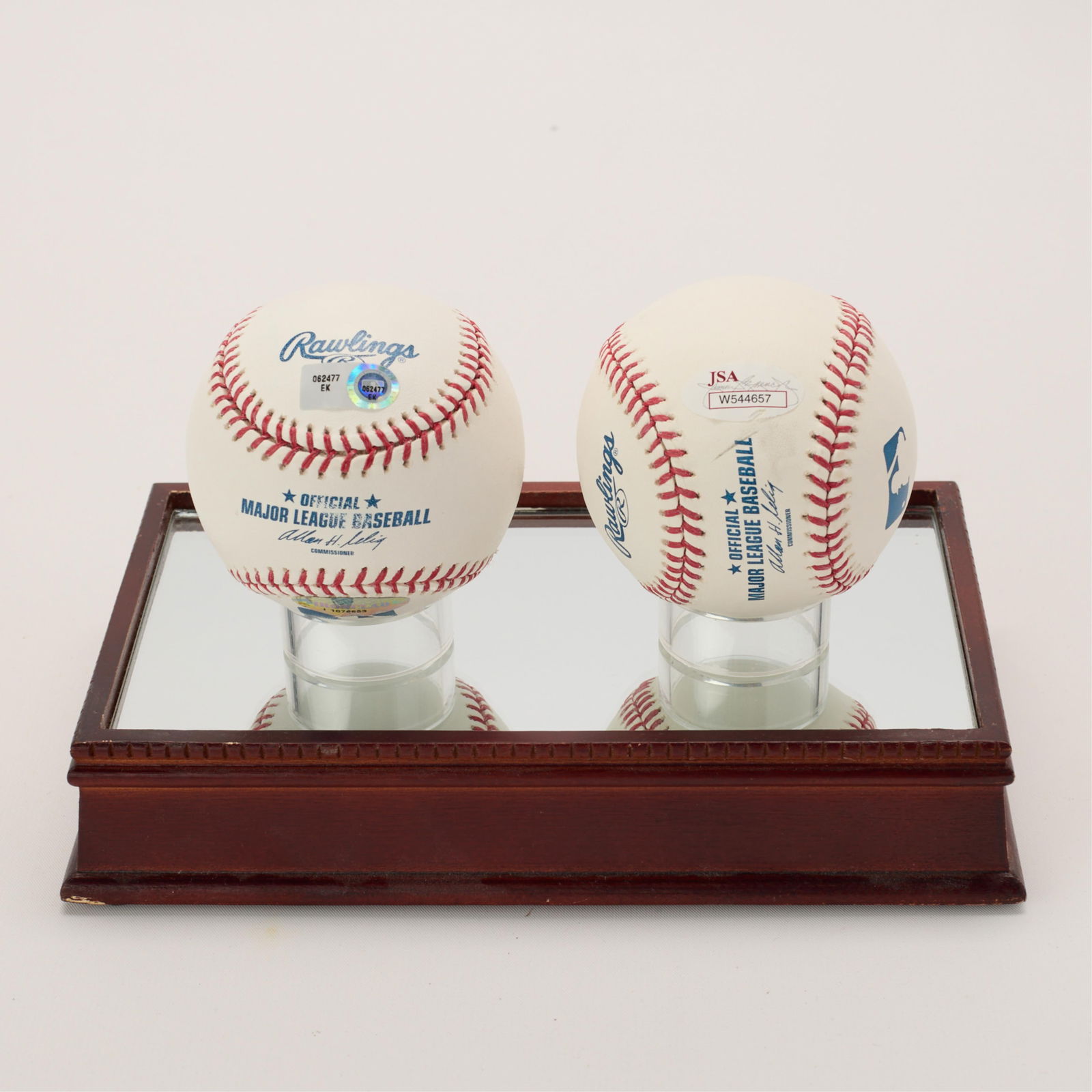 2 Cal Ripken Signed Baseballs w/ COA - 2