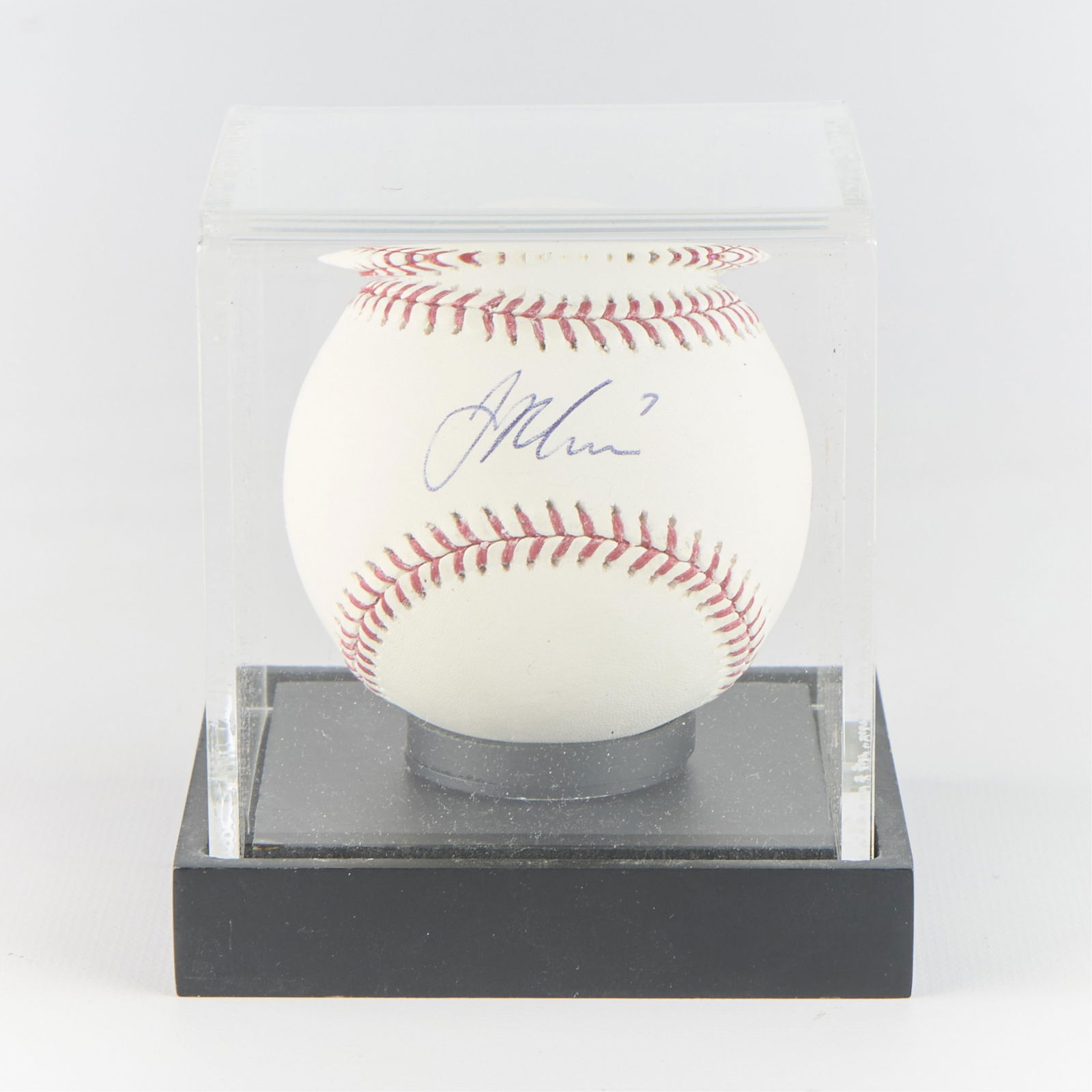 Joe Mauer Twins Signed Baseball - 4