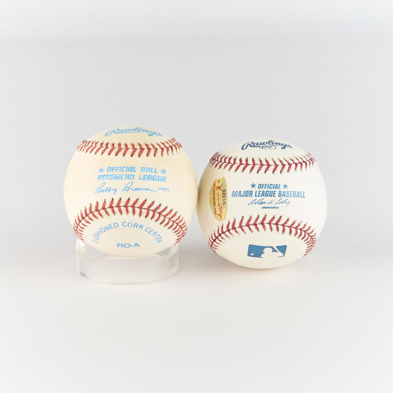 2 Harmon Killebrew Signed Baseballs - 4