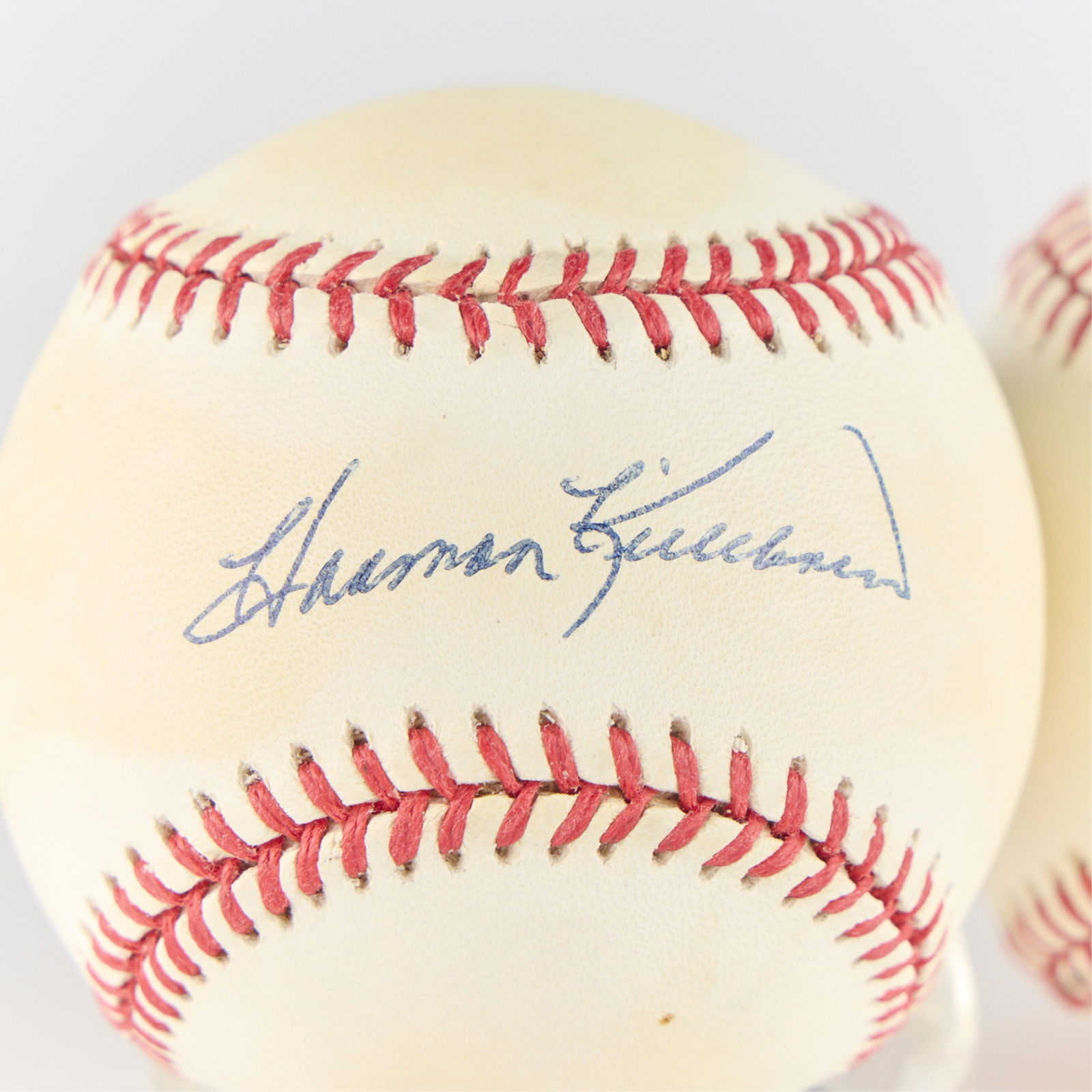 2 Harmon Killebrew Signed Baseballs - 2