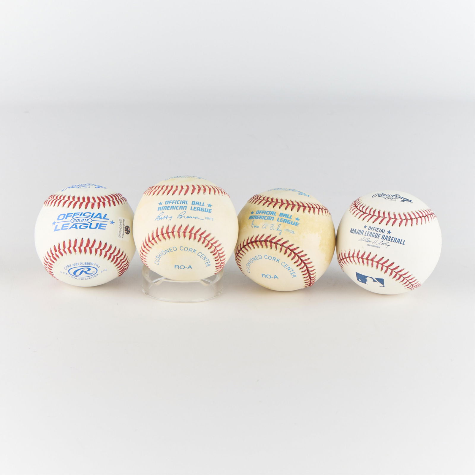 4 Twins Signed Baseballs - 6