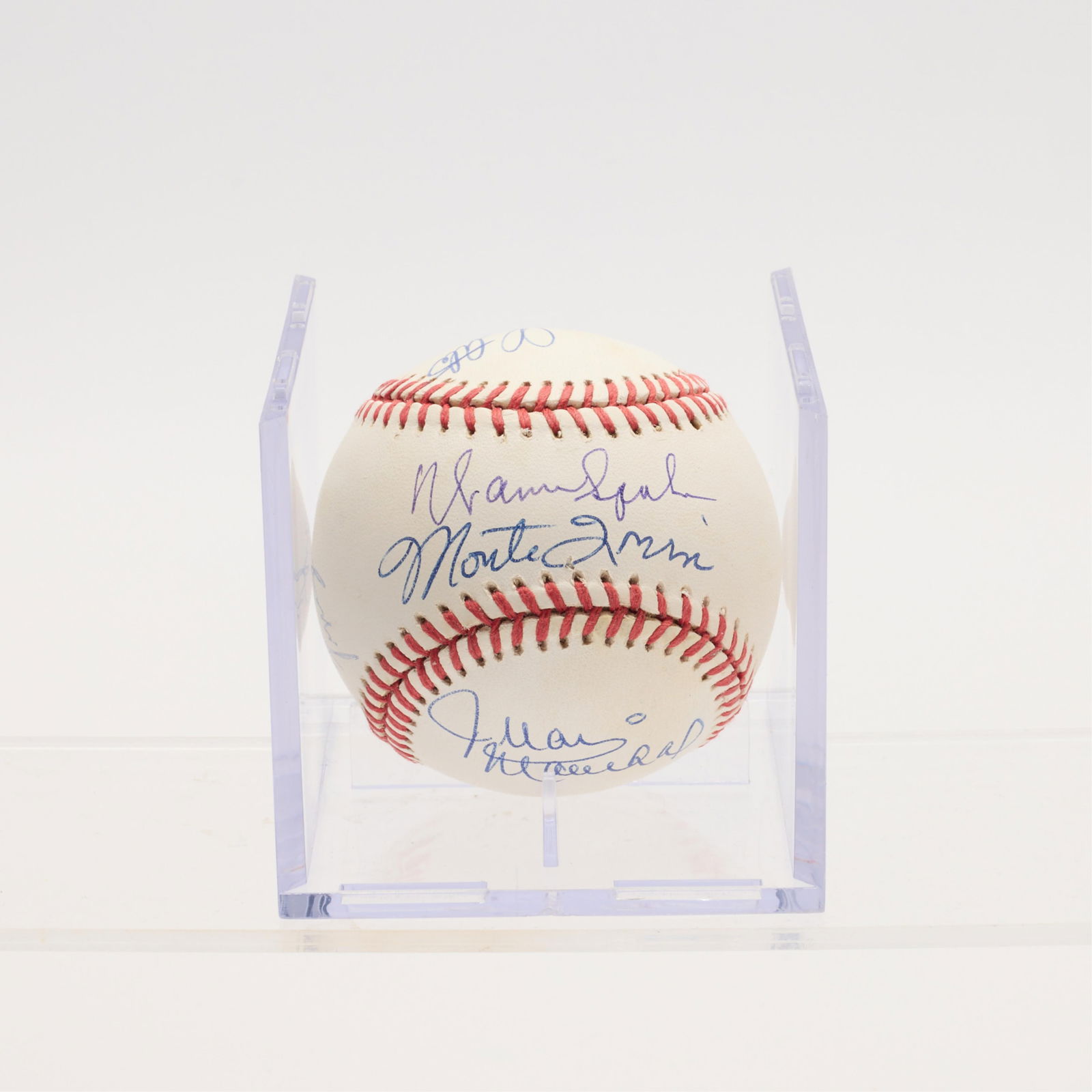 4 Multi-signed HOF Baseballs - 3