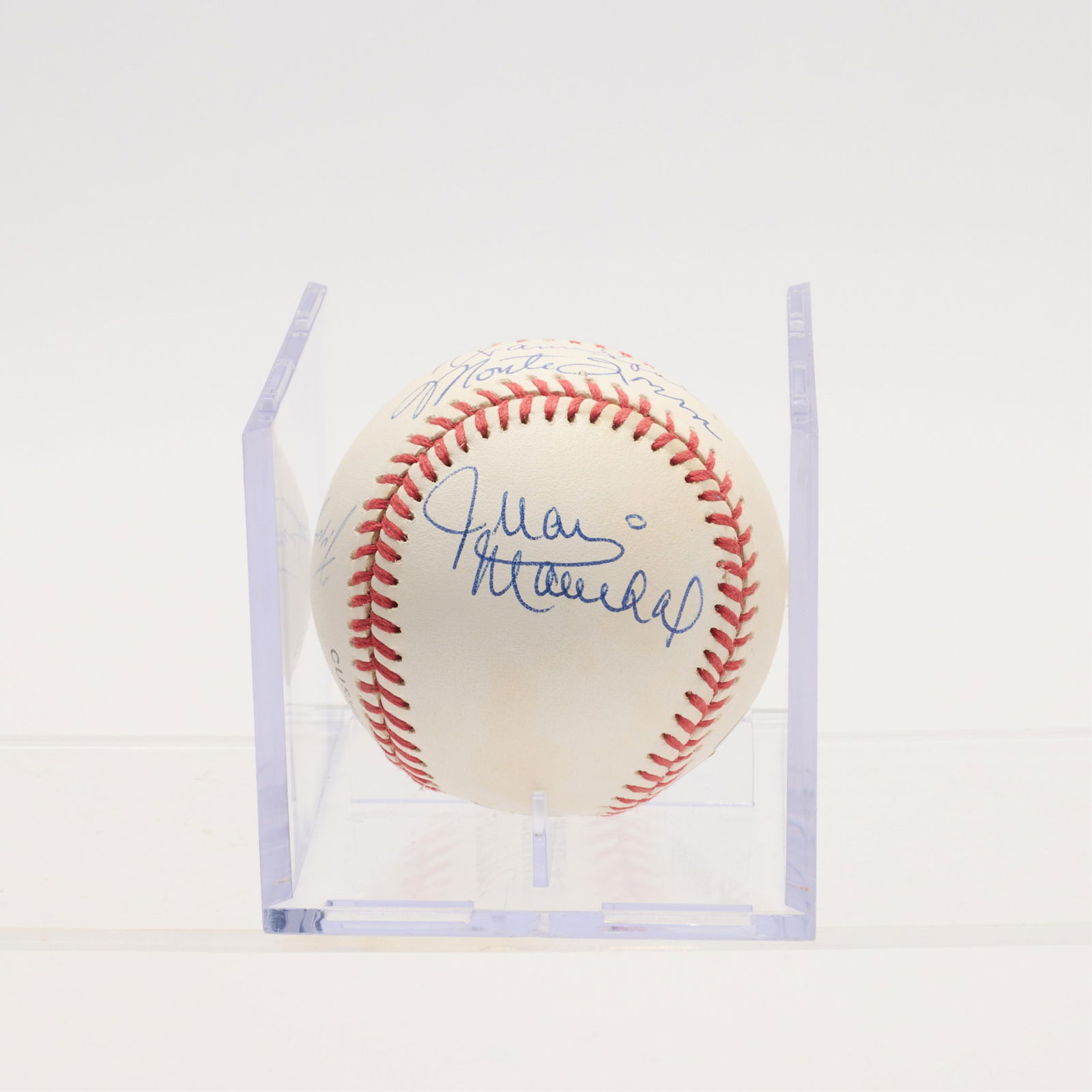 4 Multi-signed HOF Baseballs - 4