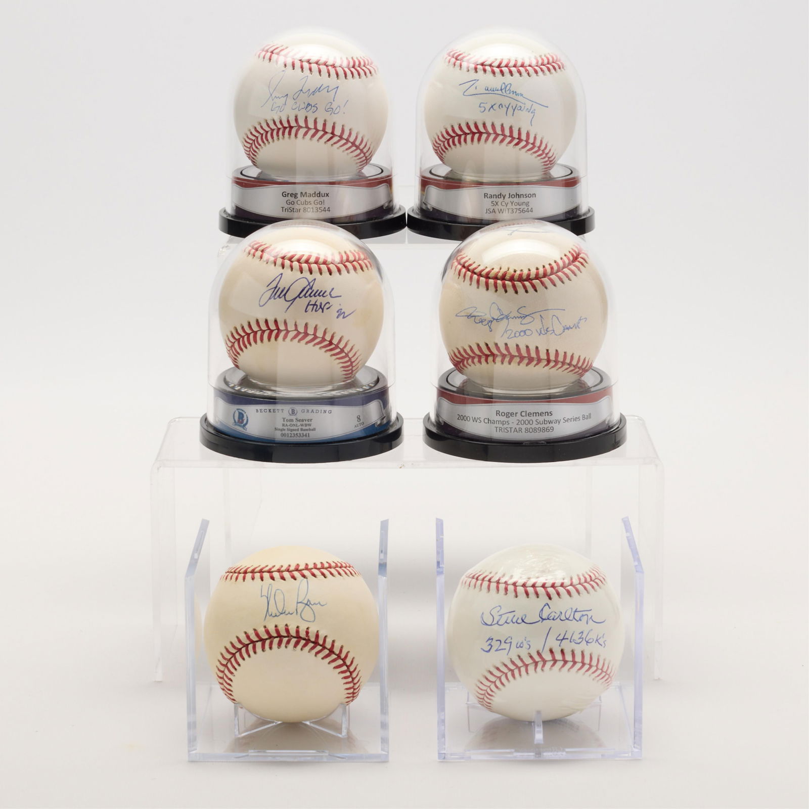 6 Pitcher Signed Baseballs (1 of 7)