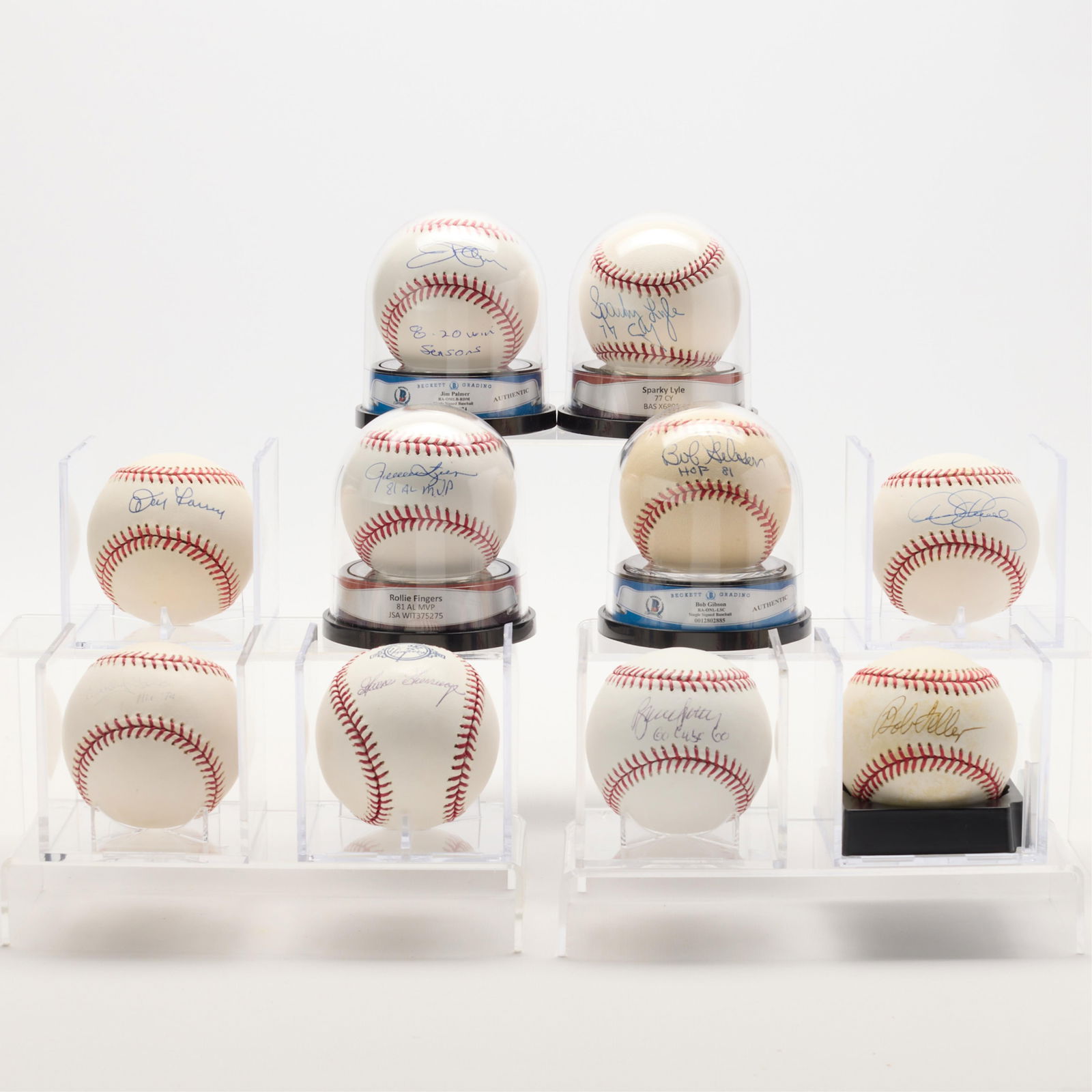 10 Signed Baseballs Pitchers (1 of 11)