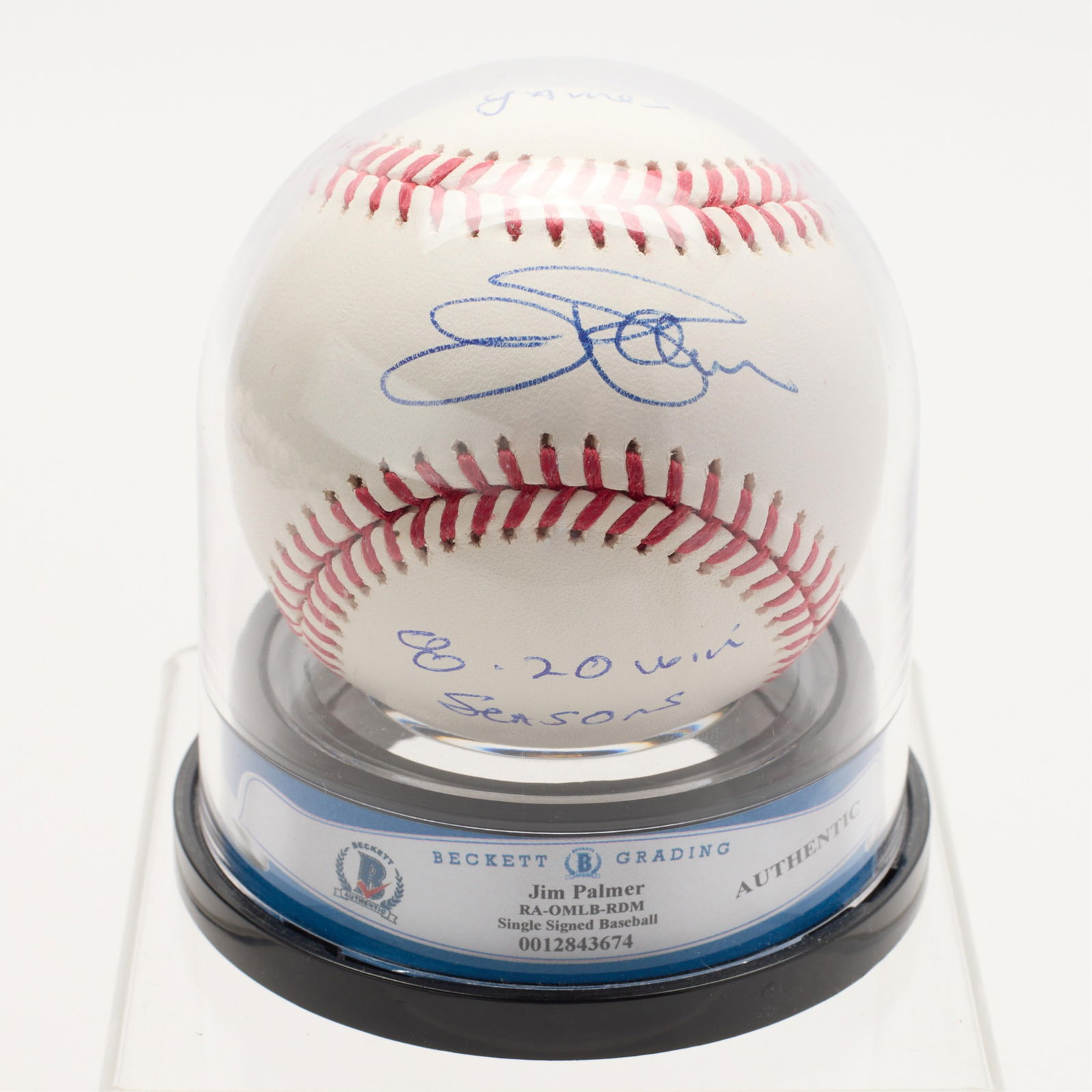 10 Signed Baseballs Pitchers - 3