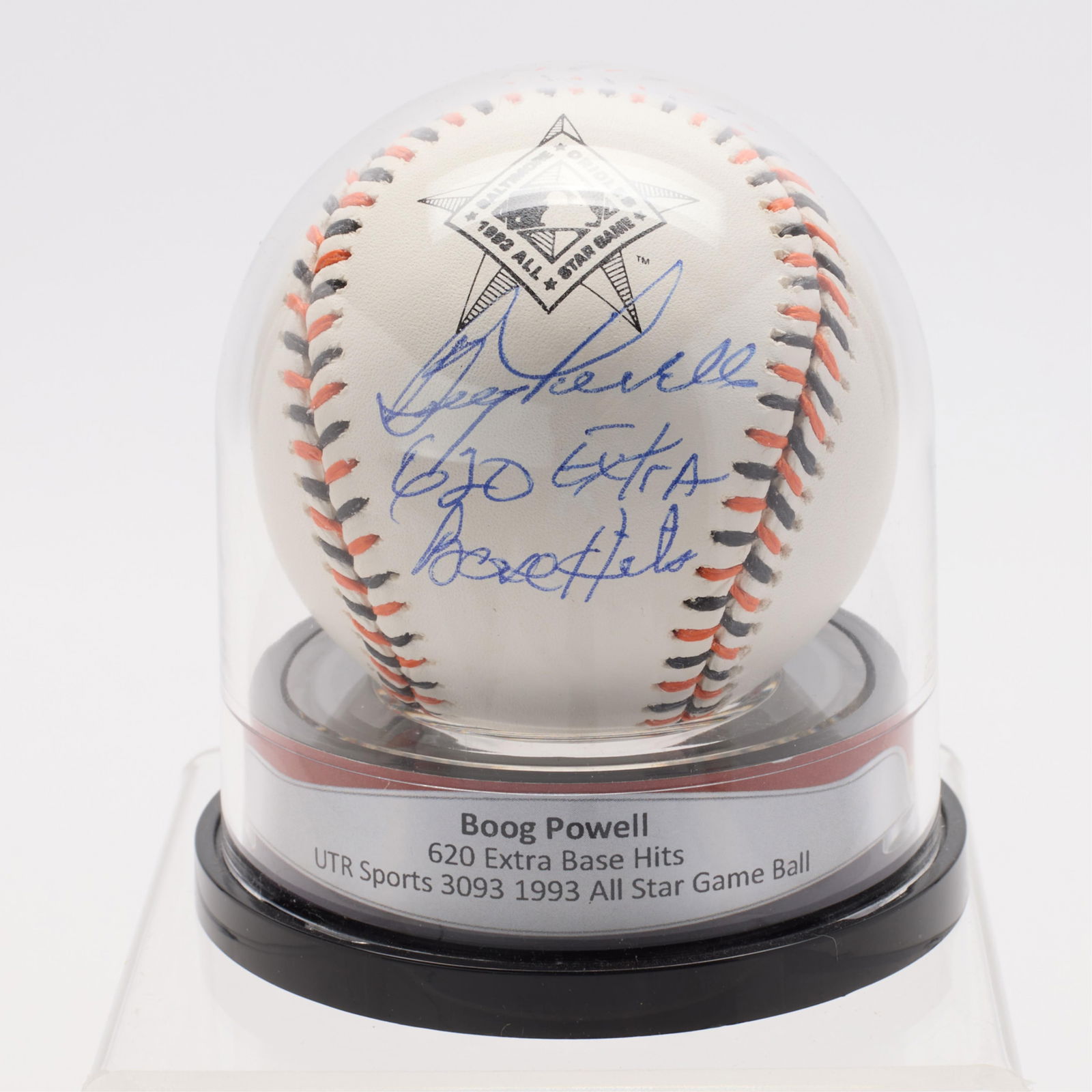 11 Signed Extra Base Hits Baseballs - 10