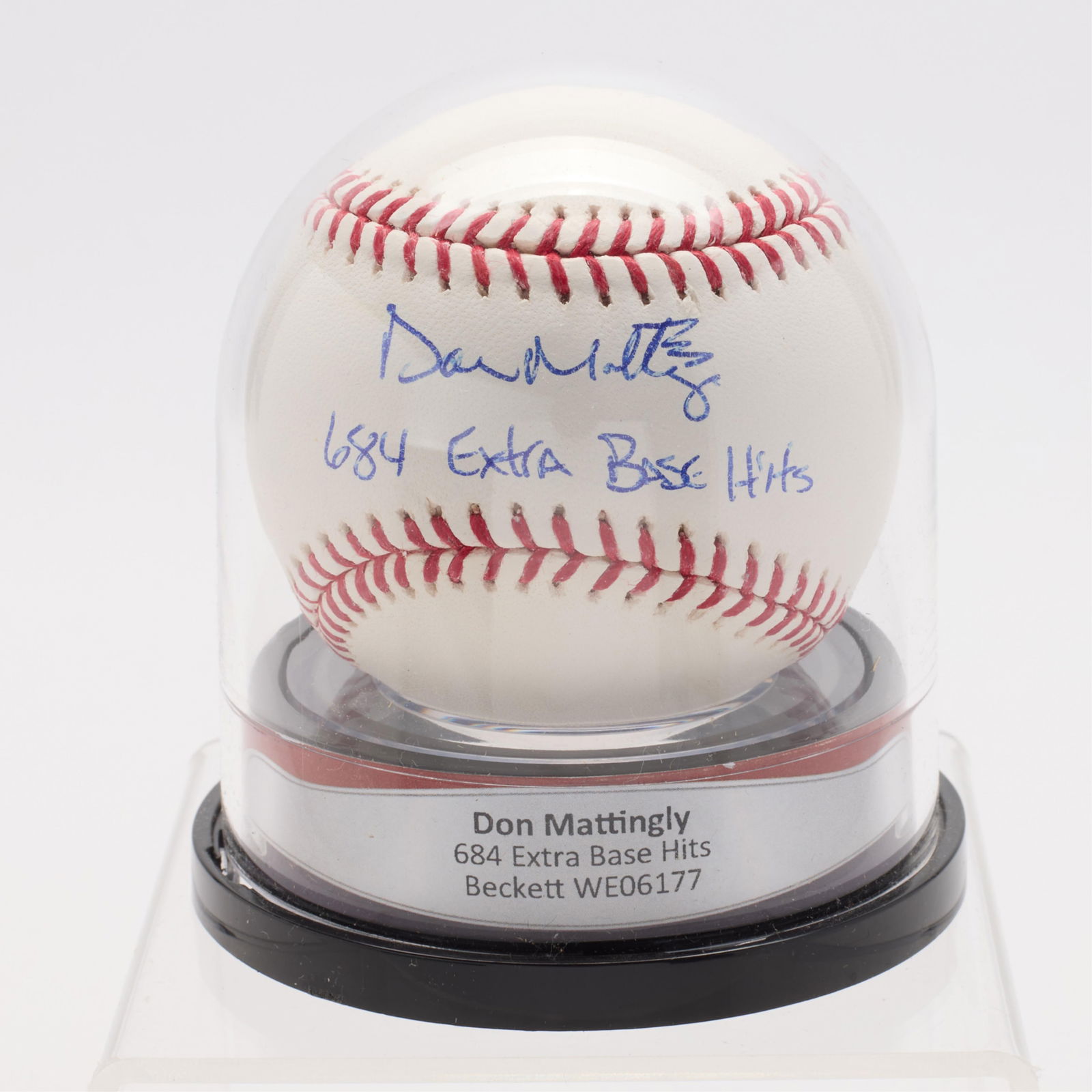 11 Signed Extra Base Hits Baseballs - 6