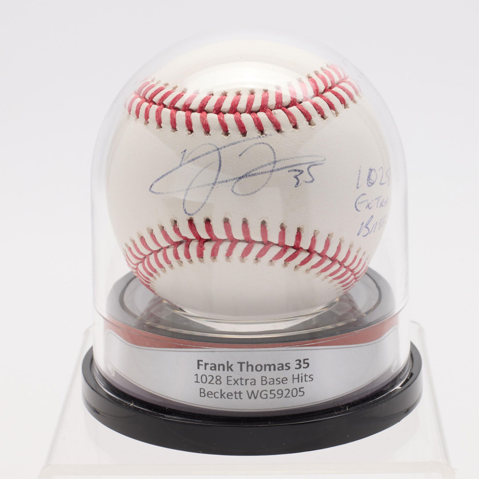 11 Signed Extra Base Hits Baseballs - 7