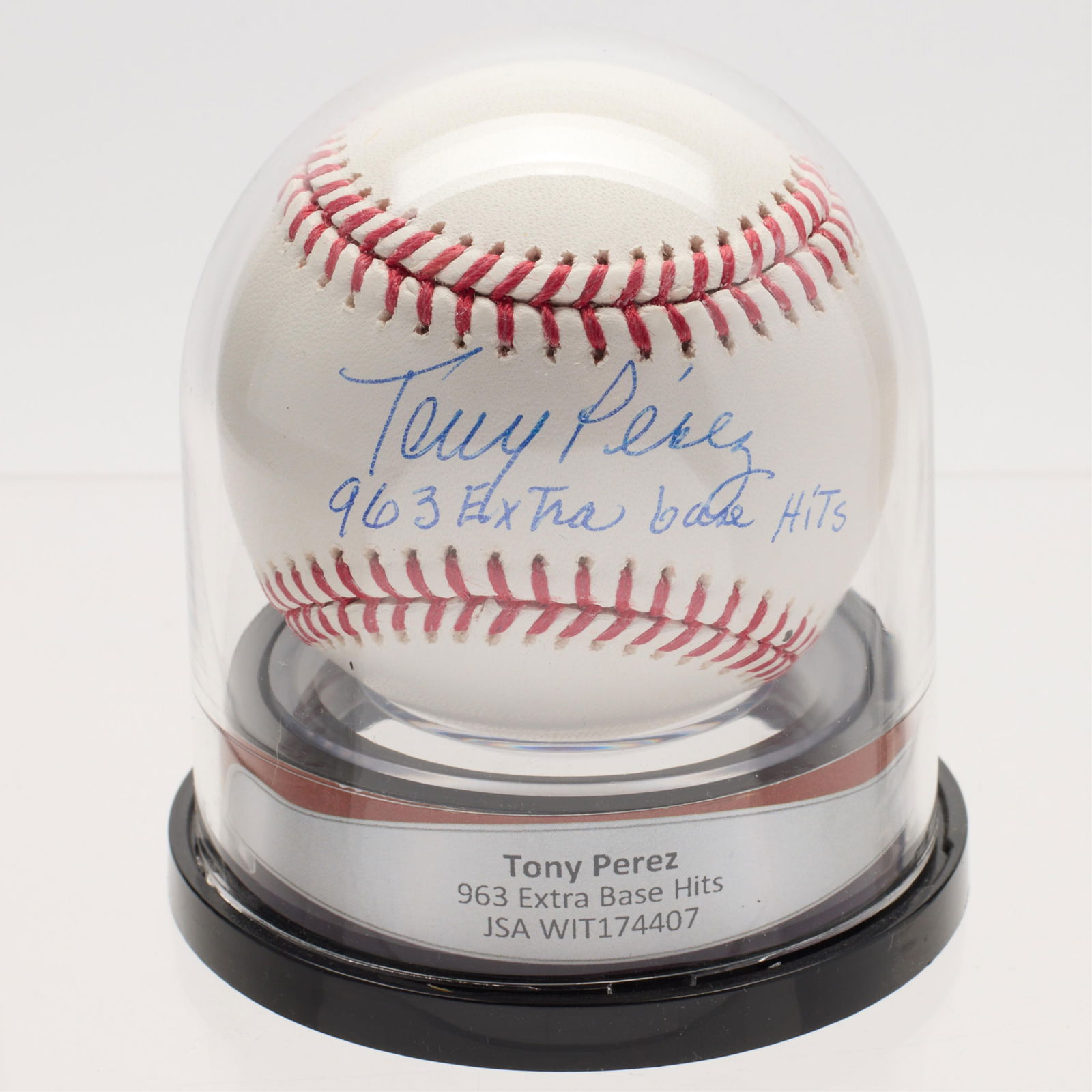 8 Signed Extra Base Hits Baseballs - 5