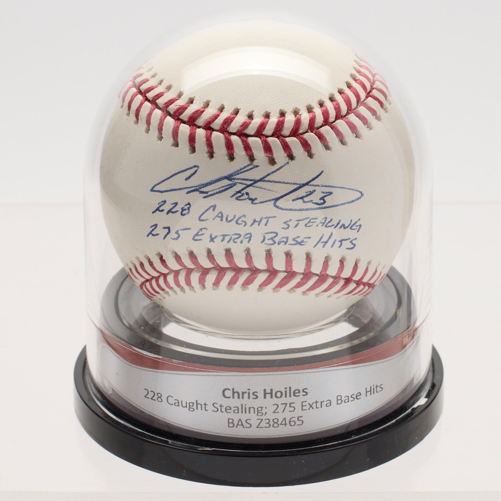 8 Signed Extra Base Hits Baseballs - 6