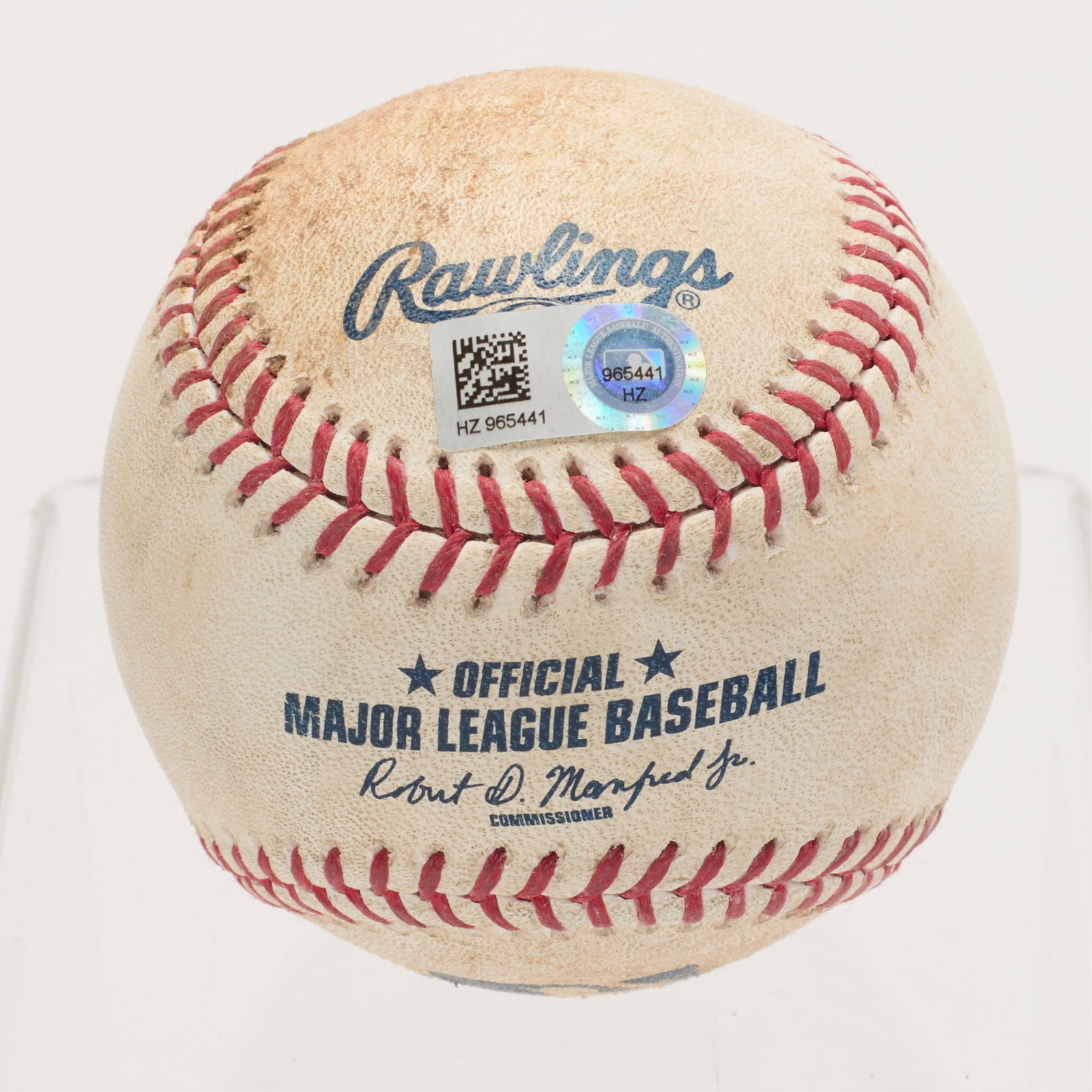 6 Game Used Baseballs - 3