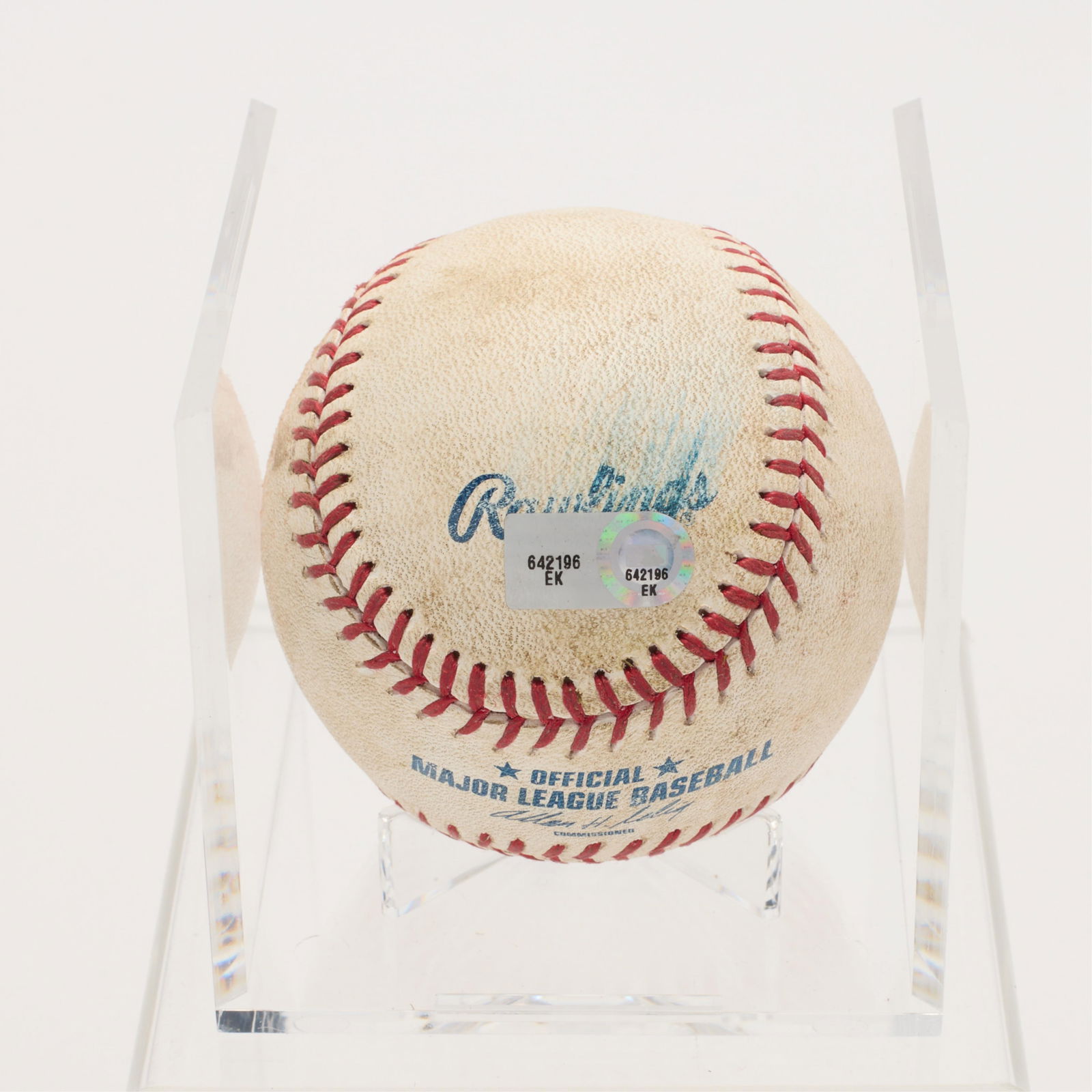 6 Game Used Baseballs - 5