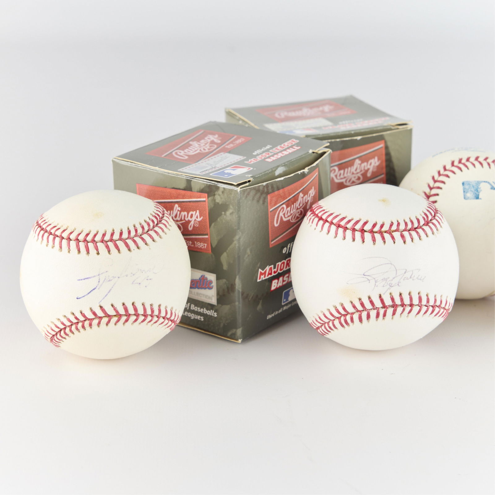 Variously Signed MLB Baseballs - 2
