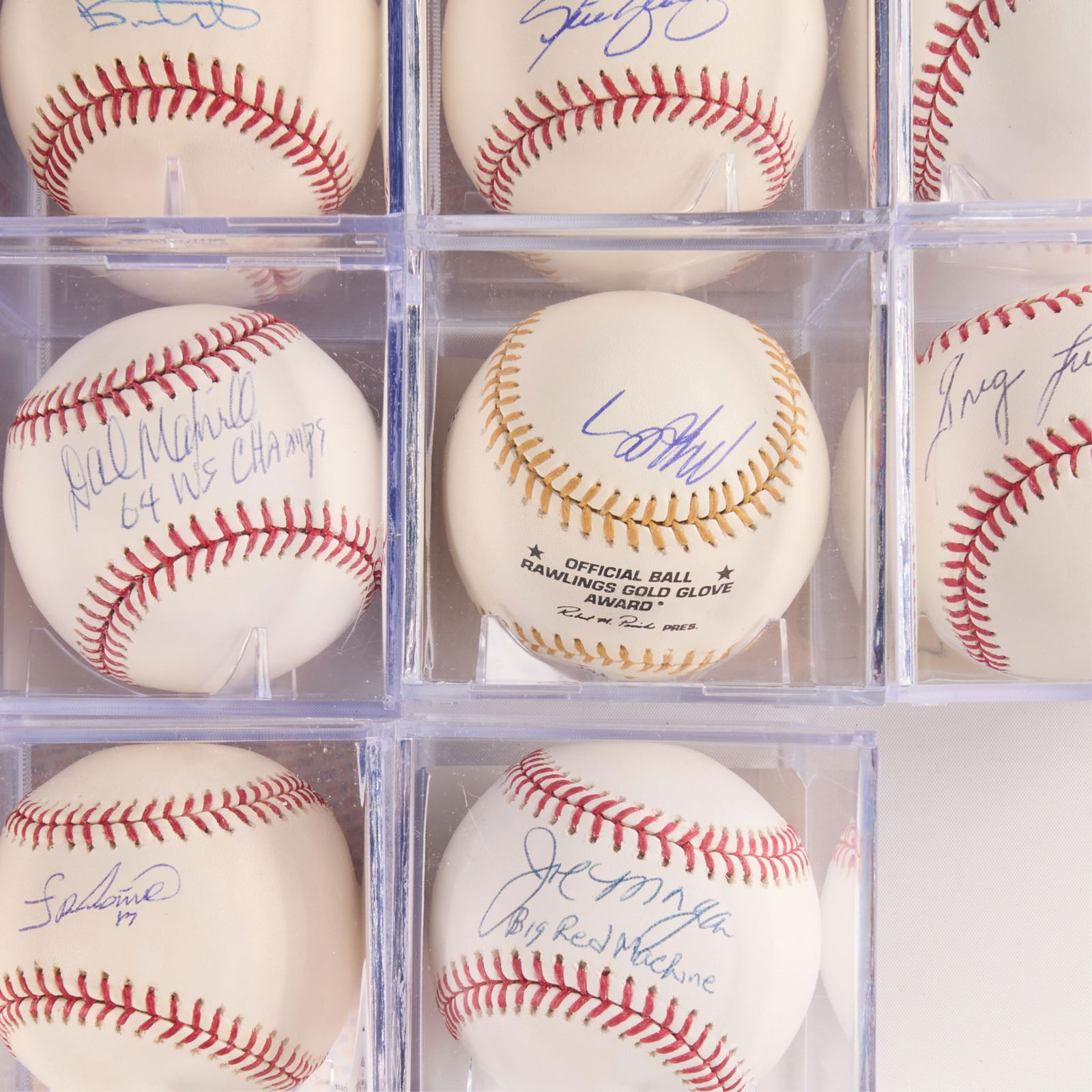 48 Autographed Baseballs - Many Authenticated - 3