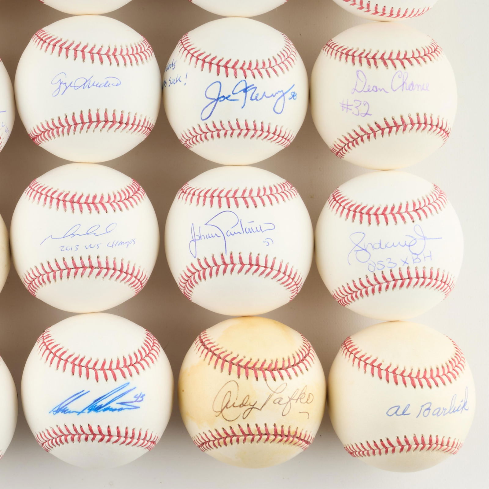 27 Signed Baseballs - 5