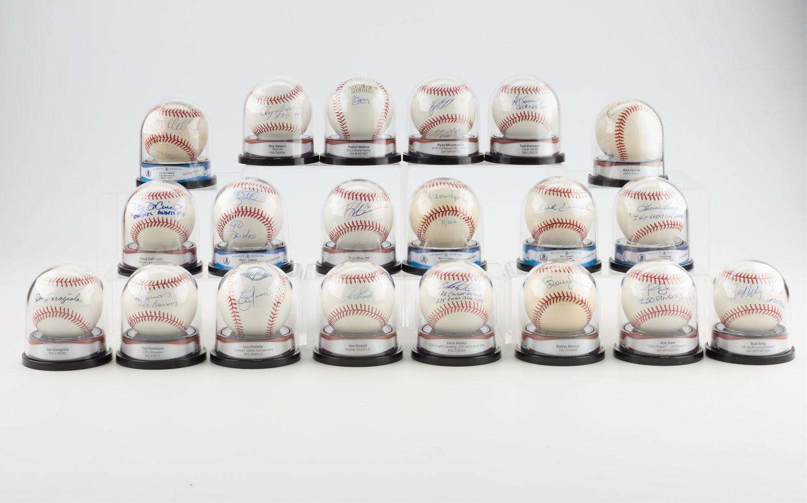 20 Autographed Baseballs (1 of 4)