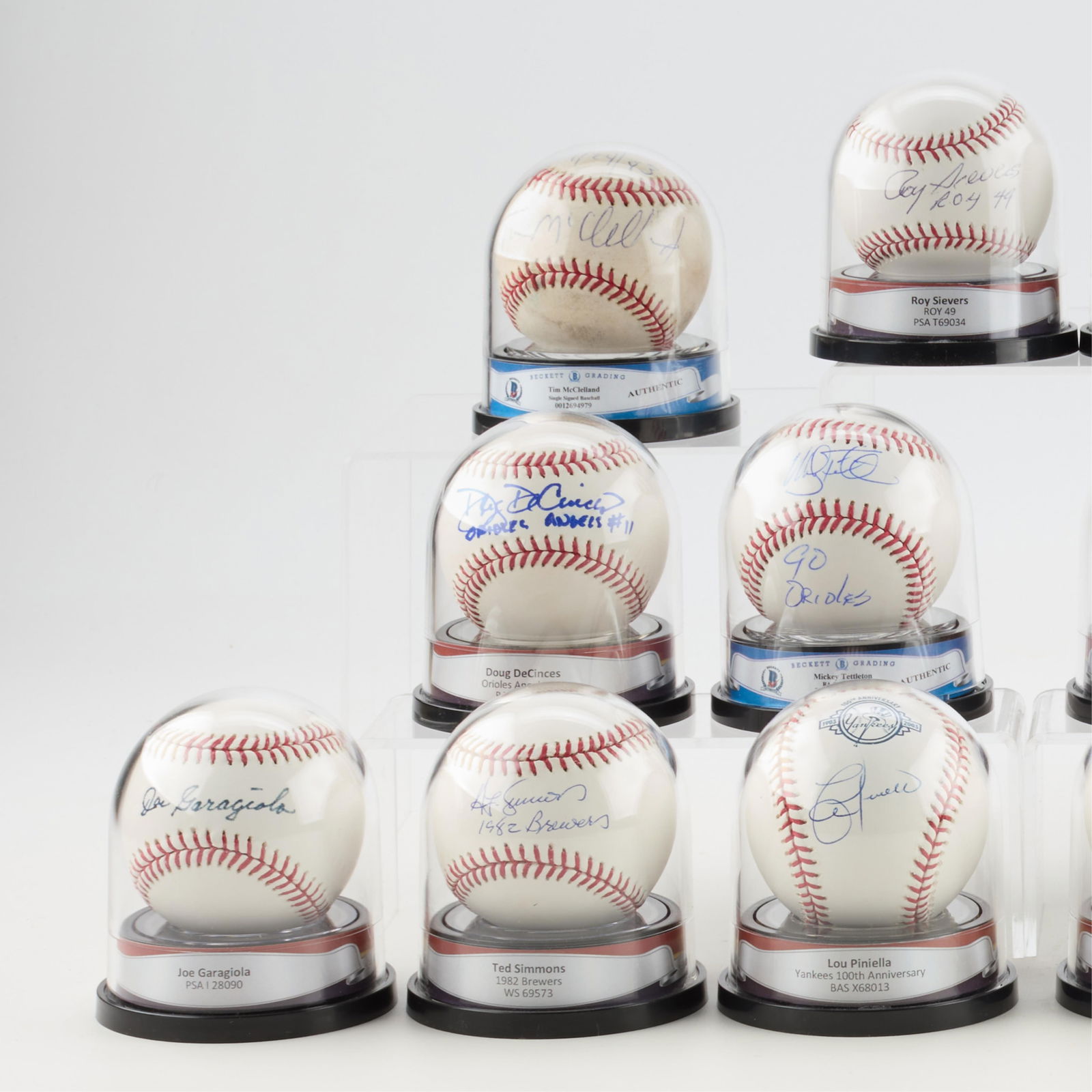 20 Autographed Baseballs - 2