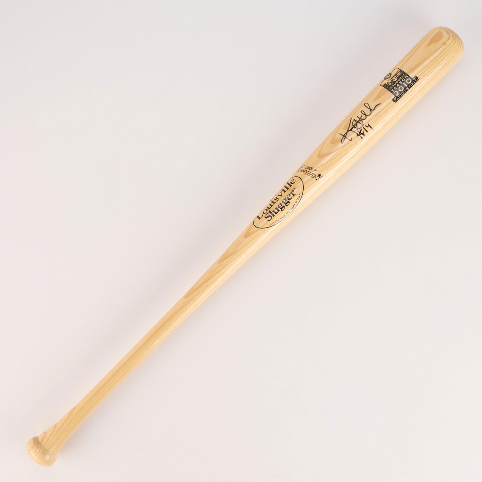 Kent Hrbek Target Field Inaugural Season Signed Bat: Kent Hrbek signed bat. Louisville Slugger Target Field inaugural season 2010 commemmorative bat. Length: 34 in x diameter: 2 1/2 in.