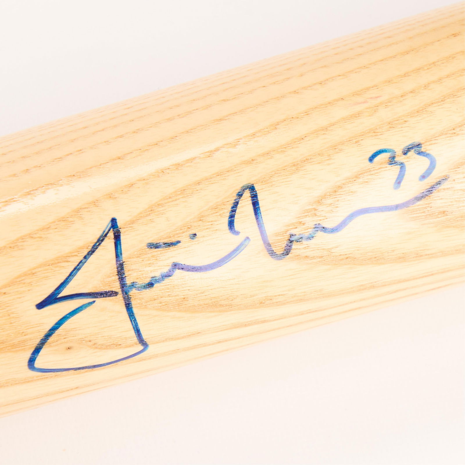 Justin Morneau Signed Bat - 2