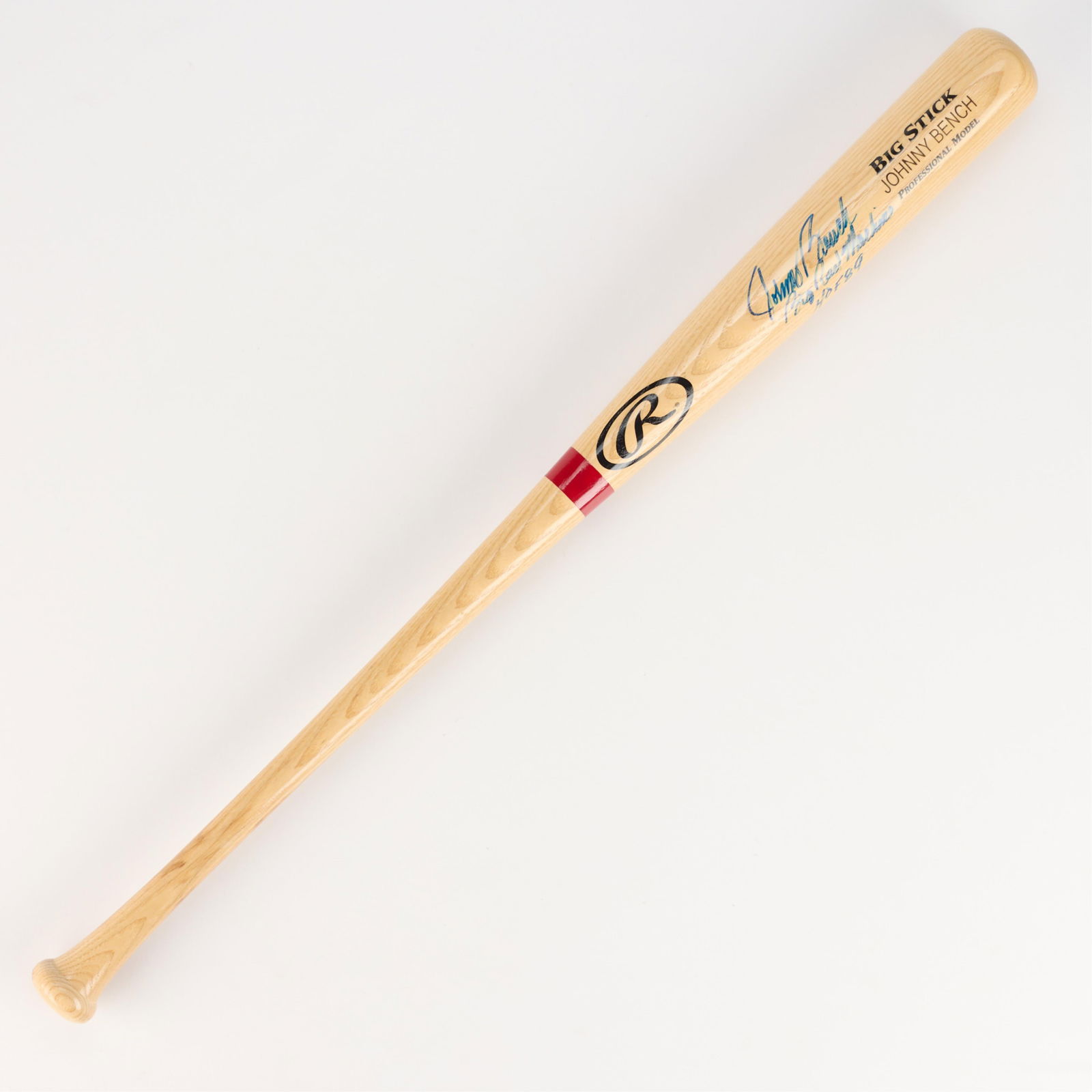 Signed Johnny Bench Baseball Bat (1 of 2)