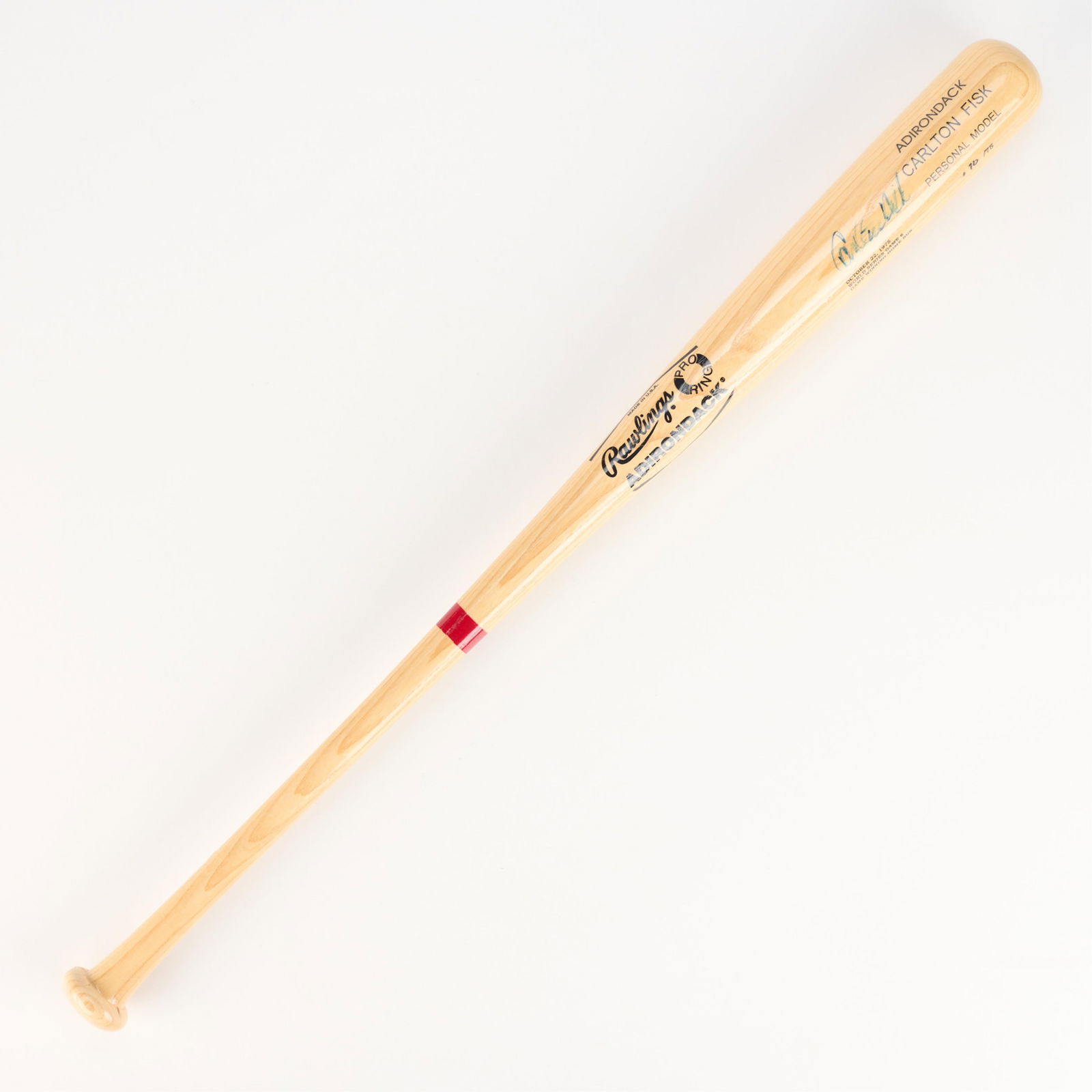 Carlton Fisk Signed Rawlings Bat Certified (1 of 6)