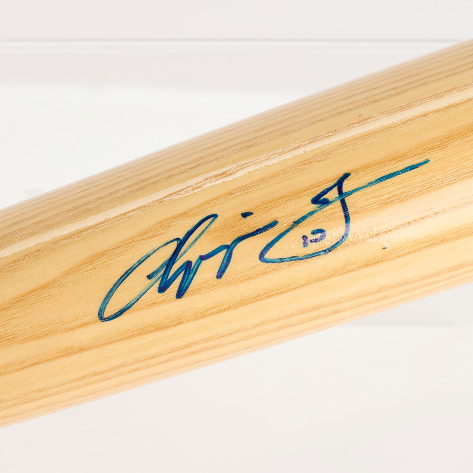 Chipper Jones Signed Rawlings Bat JSA - 2