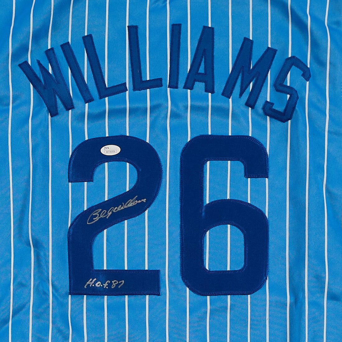 Billy Williams Signed Cubs Jersey - 4