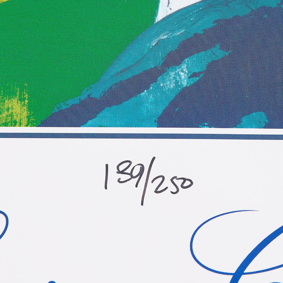 Gary Carter Signed Malcolm Farley Print LE - 5