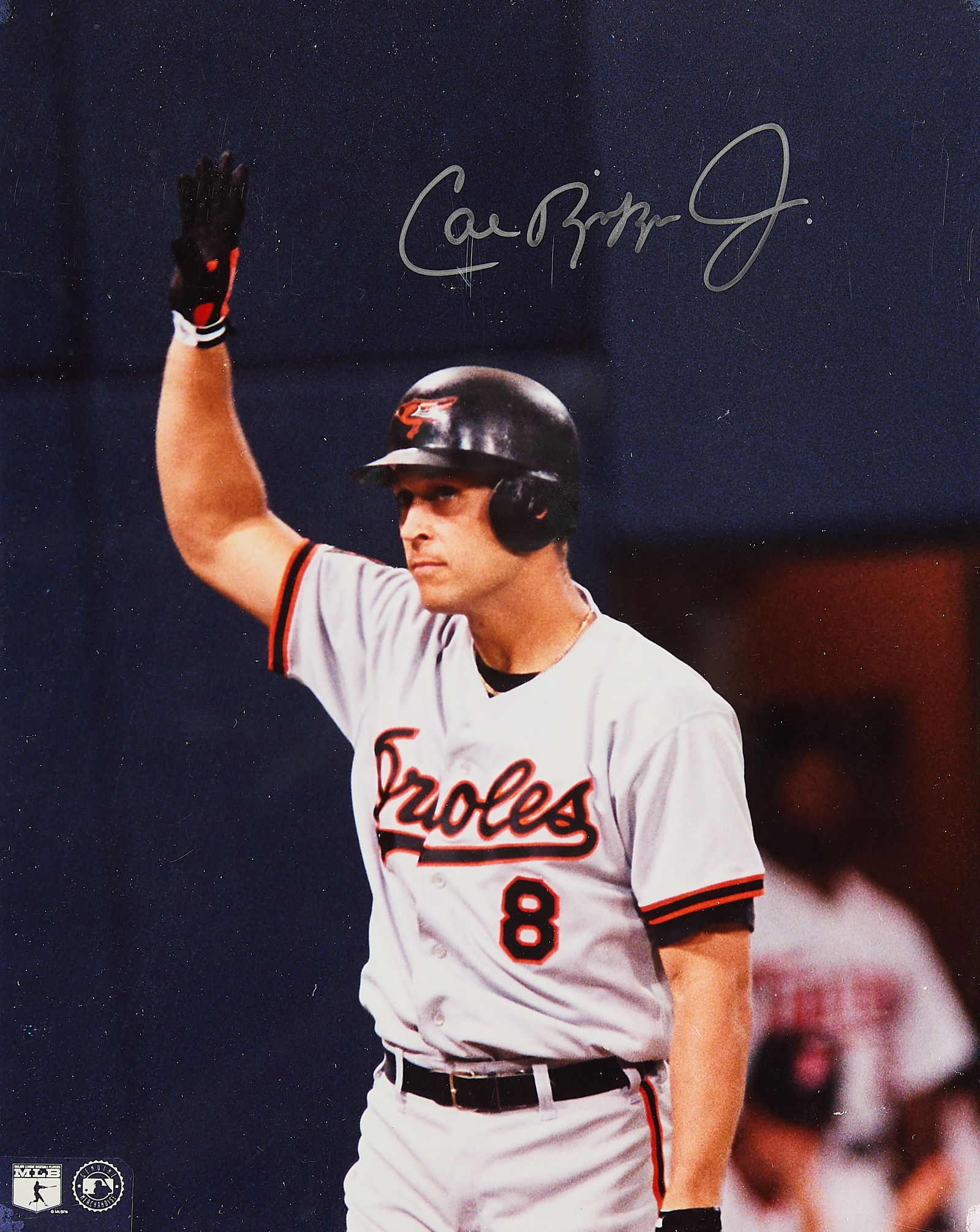 Lim.Ed. Cal Ripken Jr. Signed Photo Plaque: Cal Ripken Jr. autographed photographic plaque, 347/2000. Plaque reads "2,000th consecutive game - August 1, 1994. Orioles vs Twins. Hubert H. Humphrey Metrodome. Minneapolis, Minnesota. Limited
