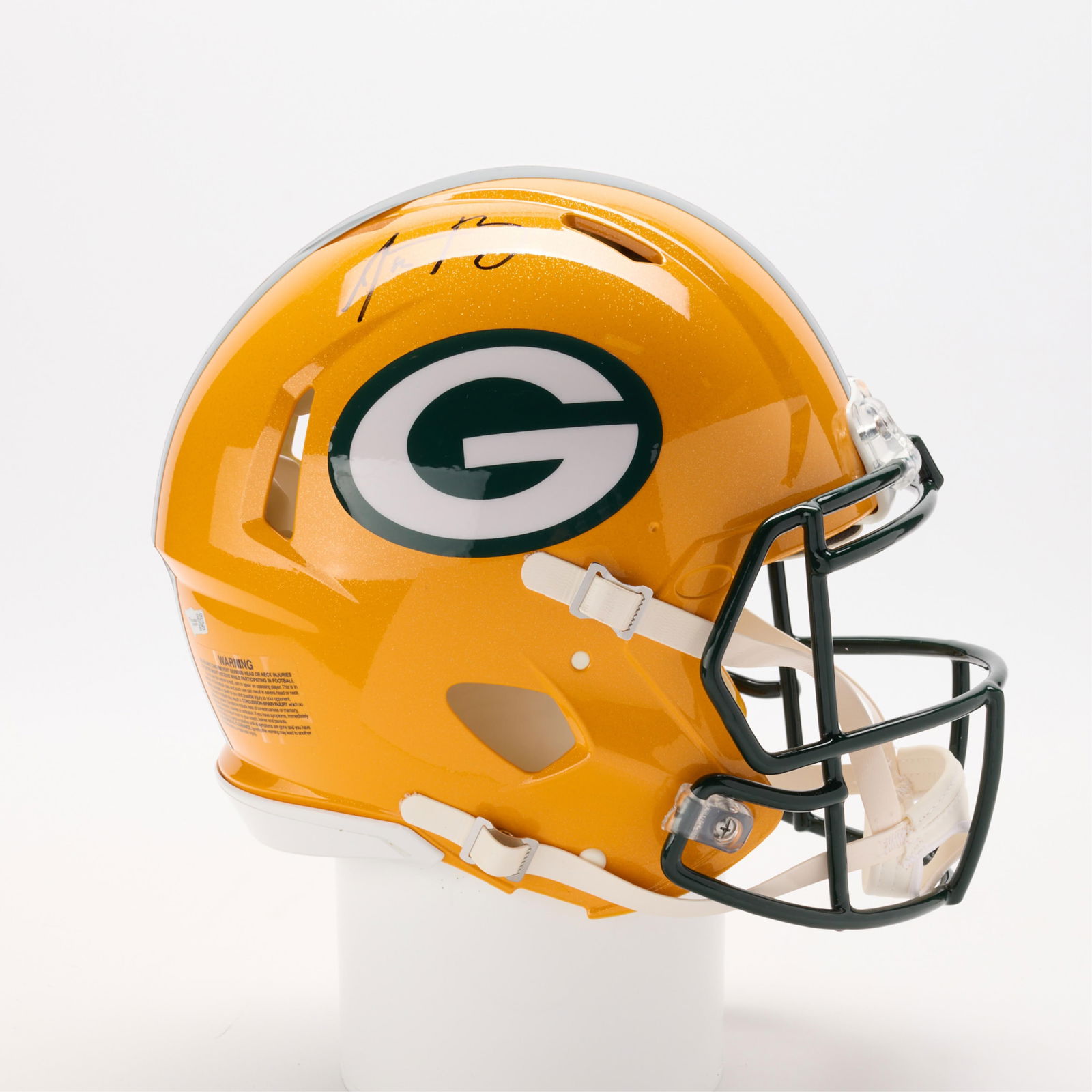 Aaron Rodgers Signed Helmet GB Packers (1 of 7)