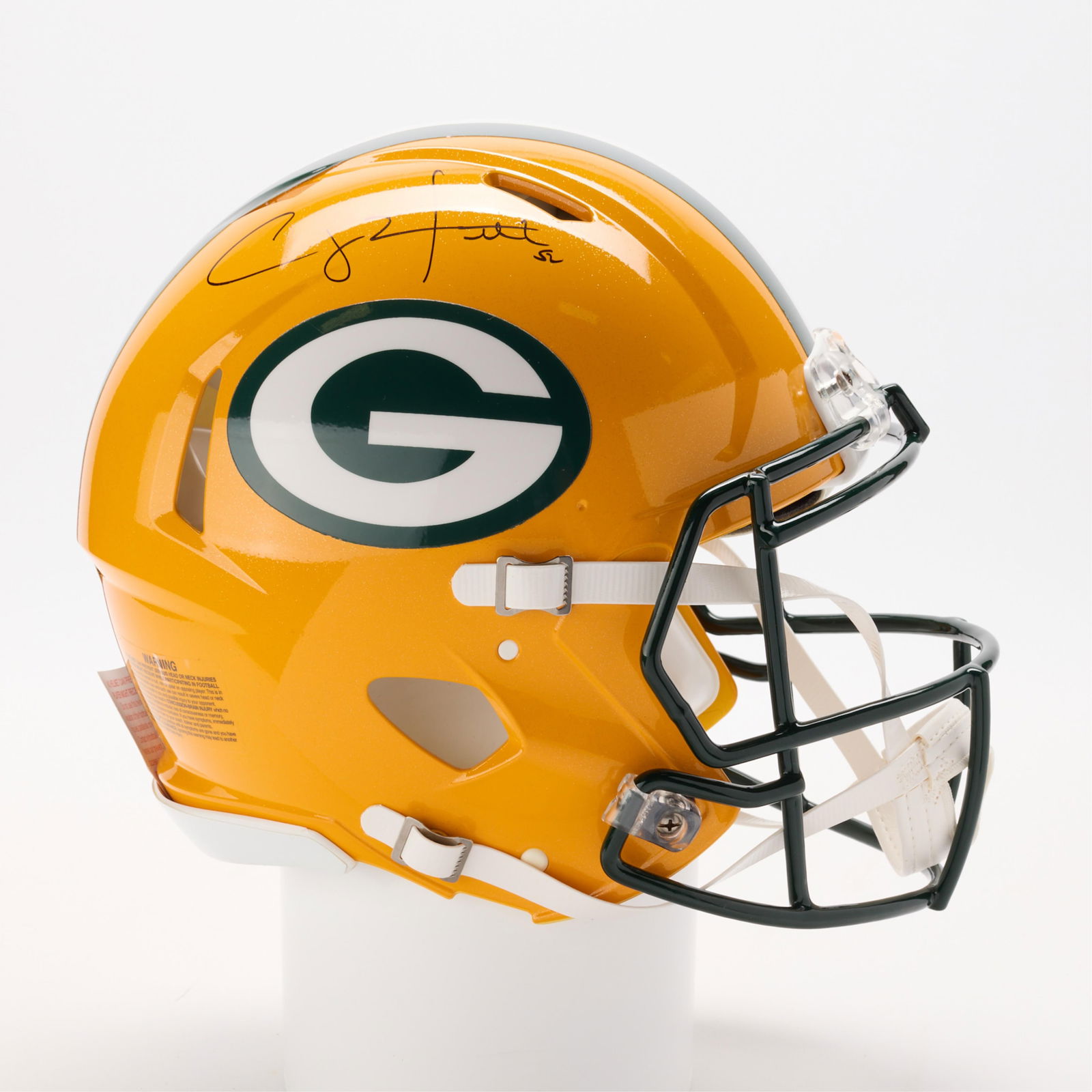 Clay Matthews Signed Helmet GB Packers (1 of 6)