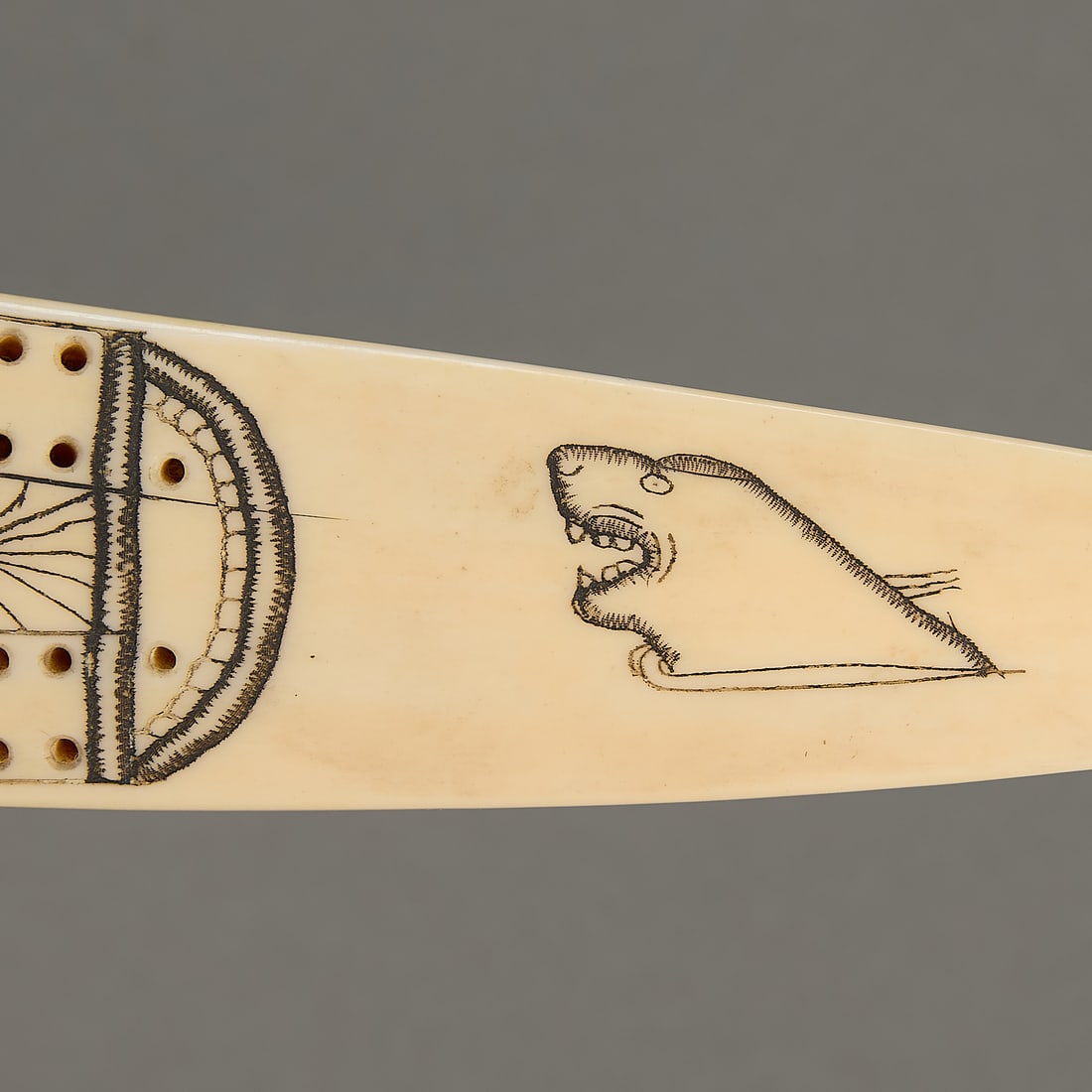 2 Inuit Cribbage Boards - 7