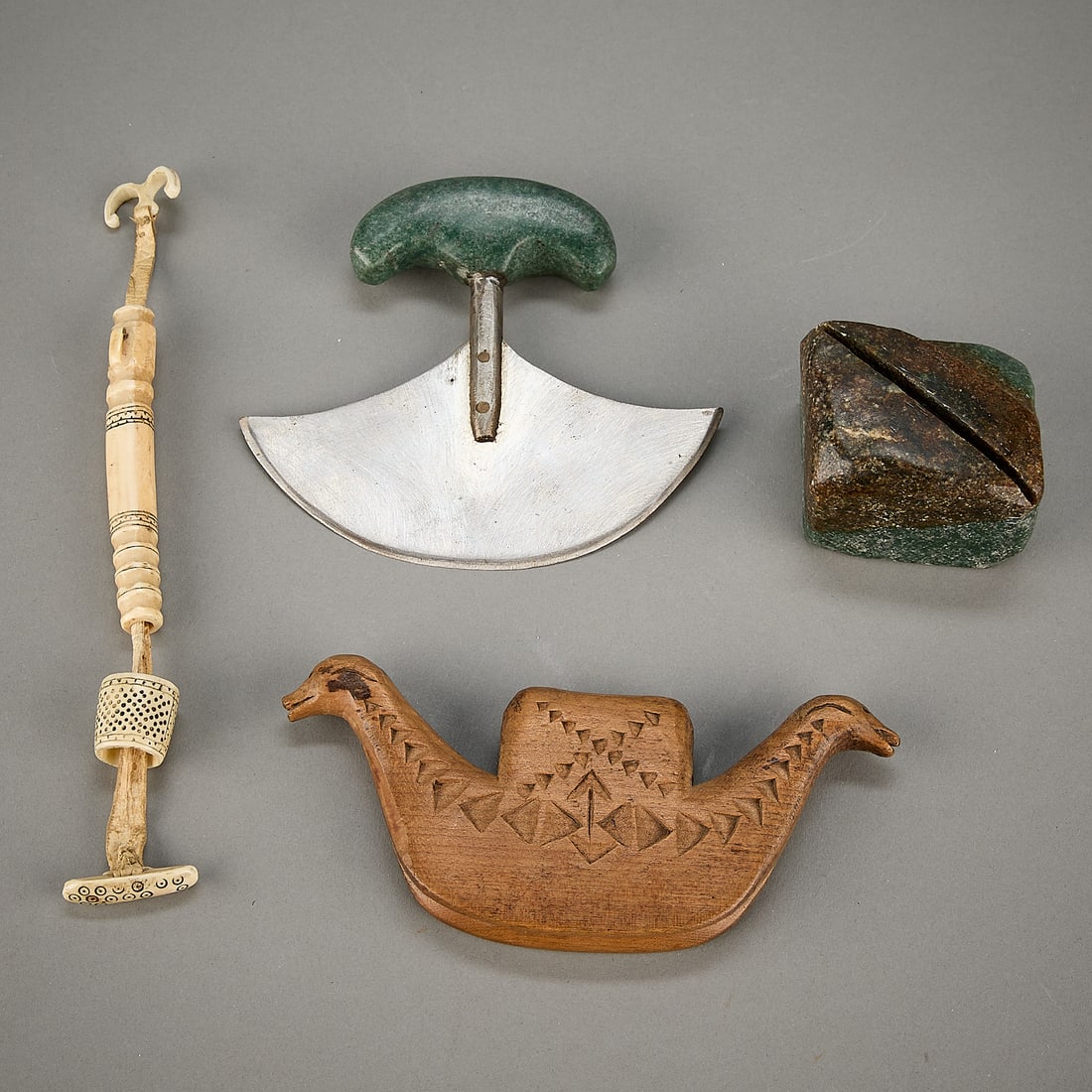 3 Indigenous Sewing & Folding Tools (1 of 7)