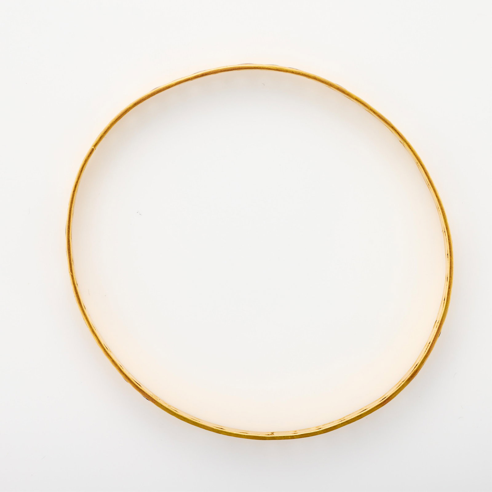 Pair High Karat Gold Bangles - 5